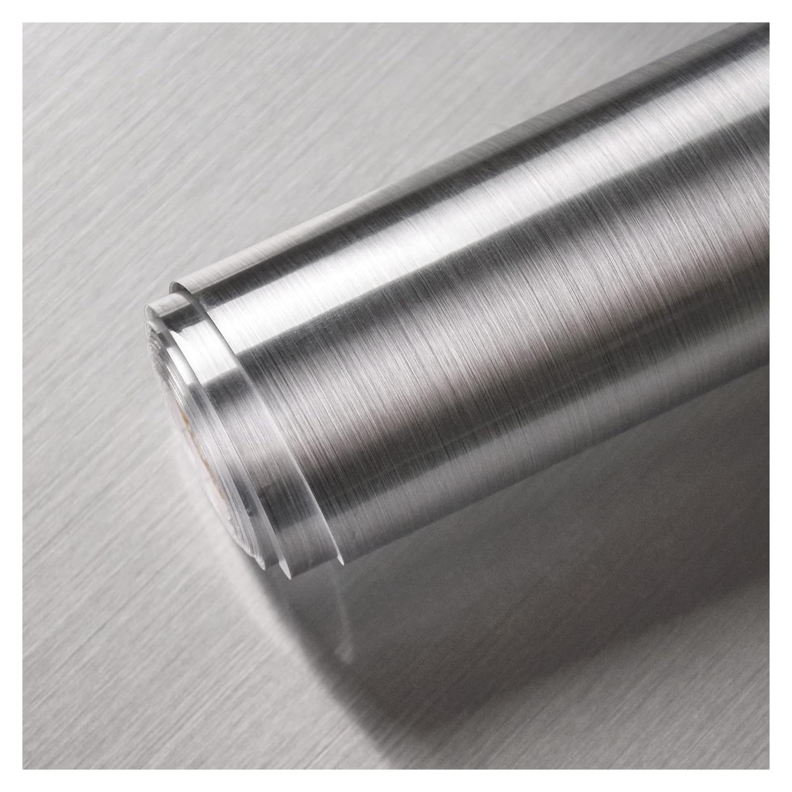 Papel Contacto Autoadhesivo Cohoo Home Acero Inoxidable 1.48m²