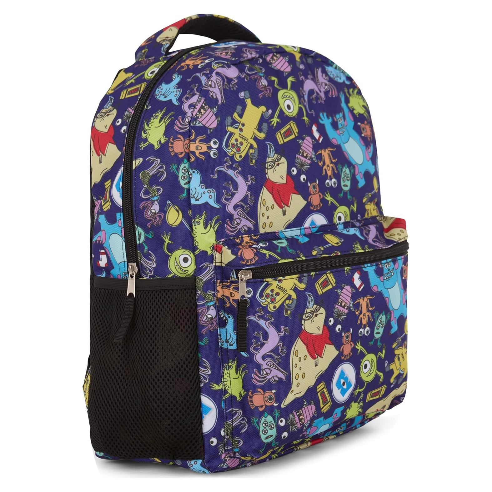 Mochila Disney Monsters Inc. Azul 20L - Oficial Pixar