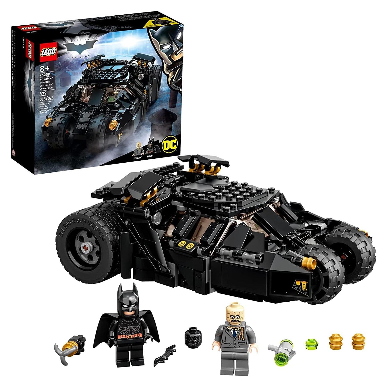 LEGO Batmóvil Tumbler 76239 con Batman y Espantapájaros