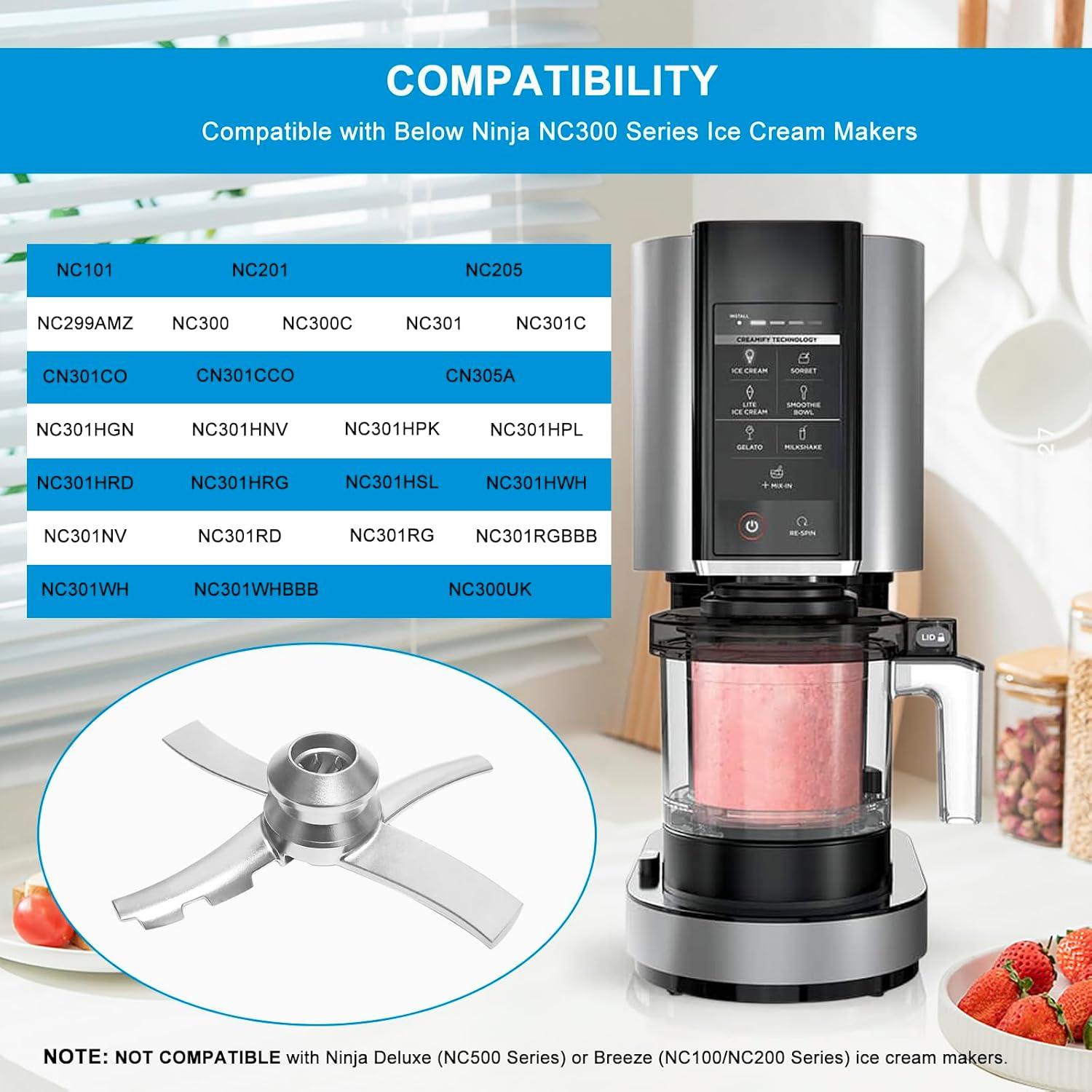 Cuchilla de Reemplazo Ninja Creami NC300 Acero Inoxidable