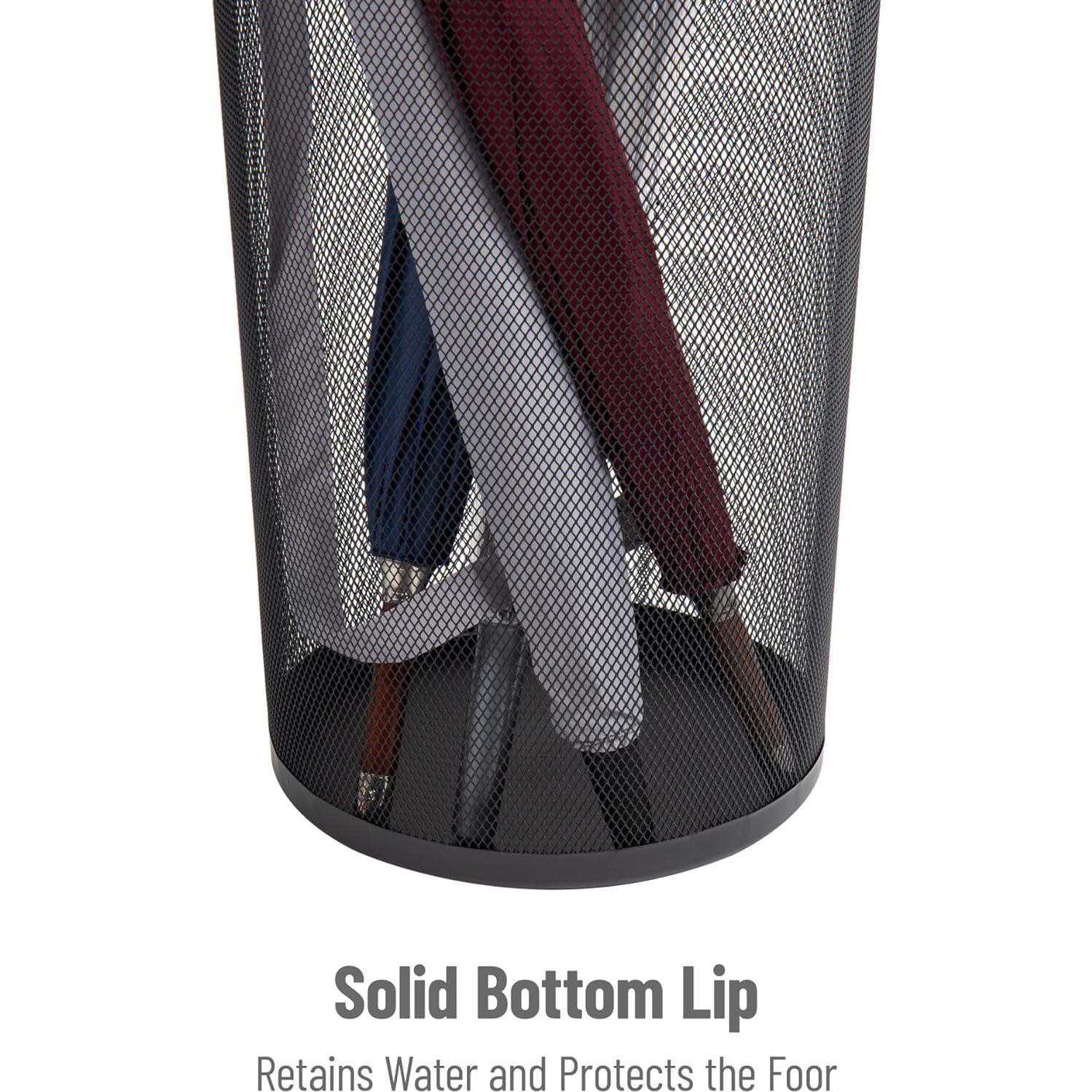 Soporte para Paraguas Mind Reader Negro 26x26x49.5 cm