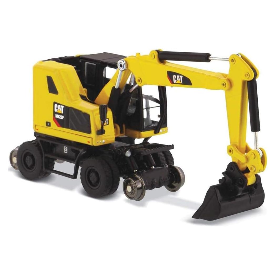 Excavadora sobre Ruedas Caterpillar M323F 1:87 con Herramientas