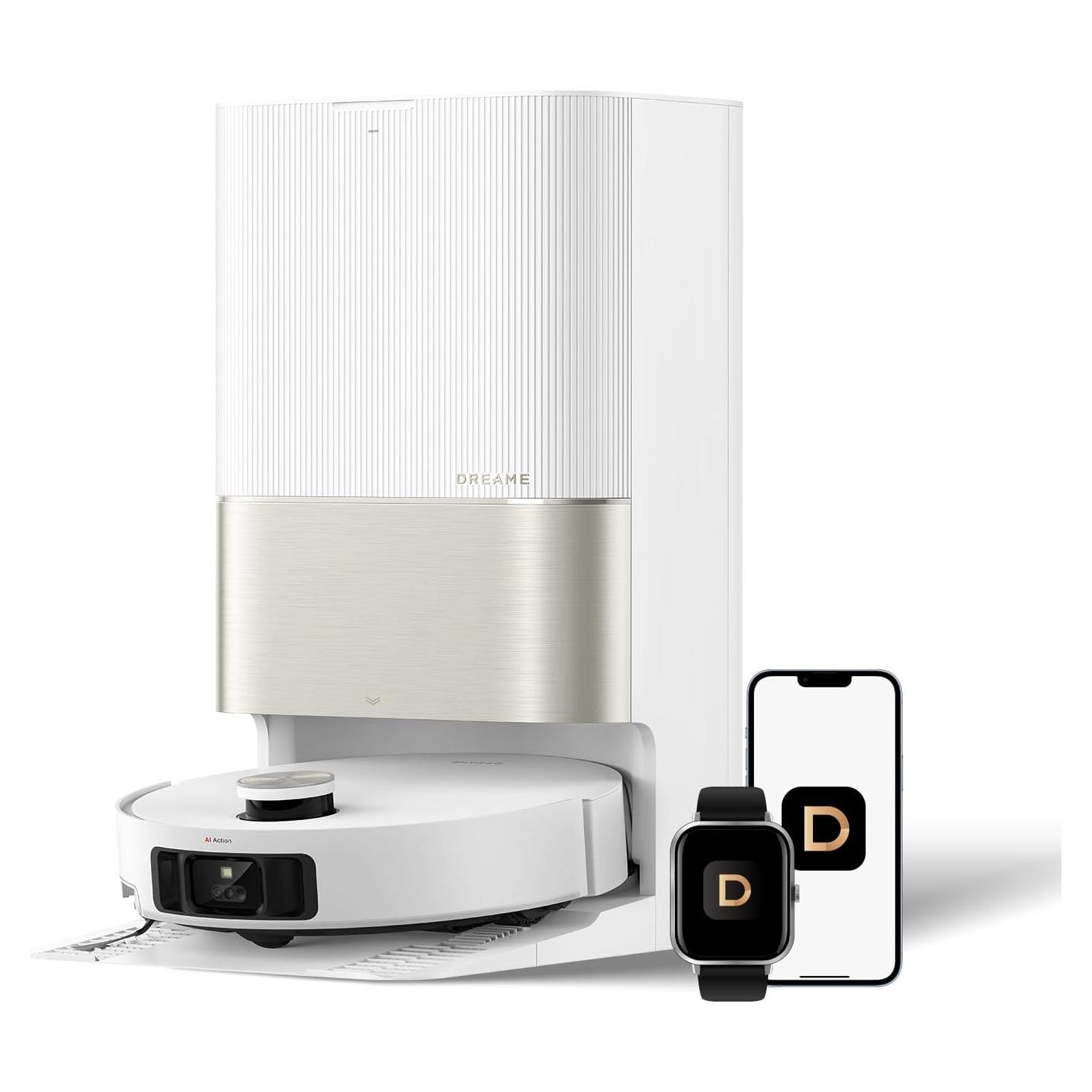 Aspiradora Robot DREAME X50 Ultra Blanco 20000Pa Auto-Vaciado