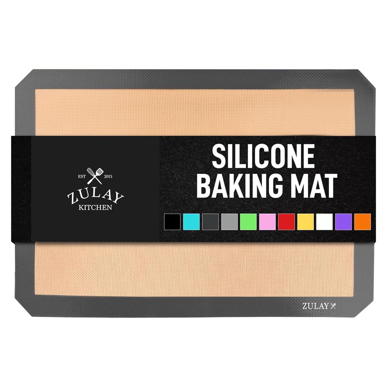 Tapete de Silicona para Hornear Zulay Kitchen 42x29.5cm Gris