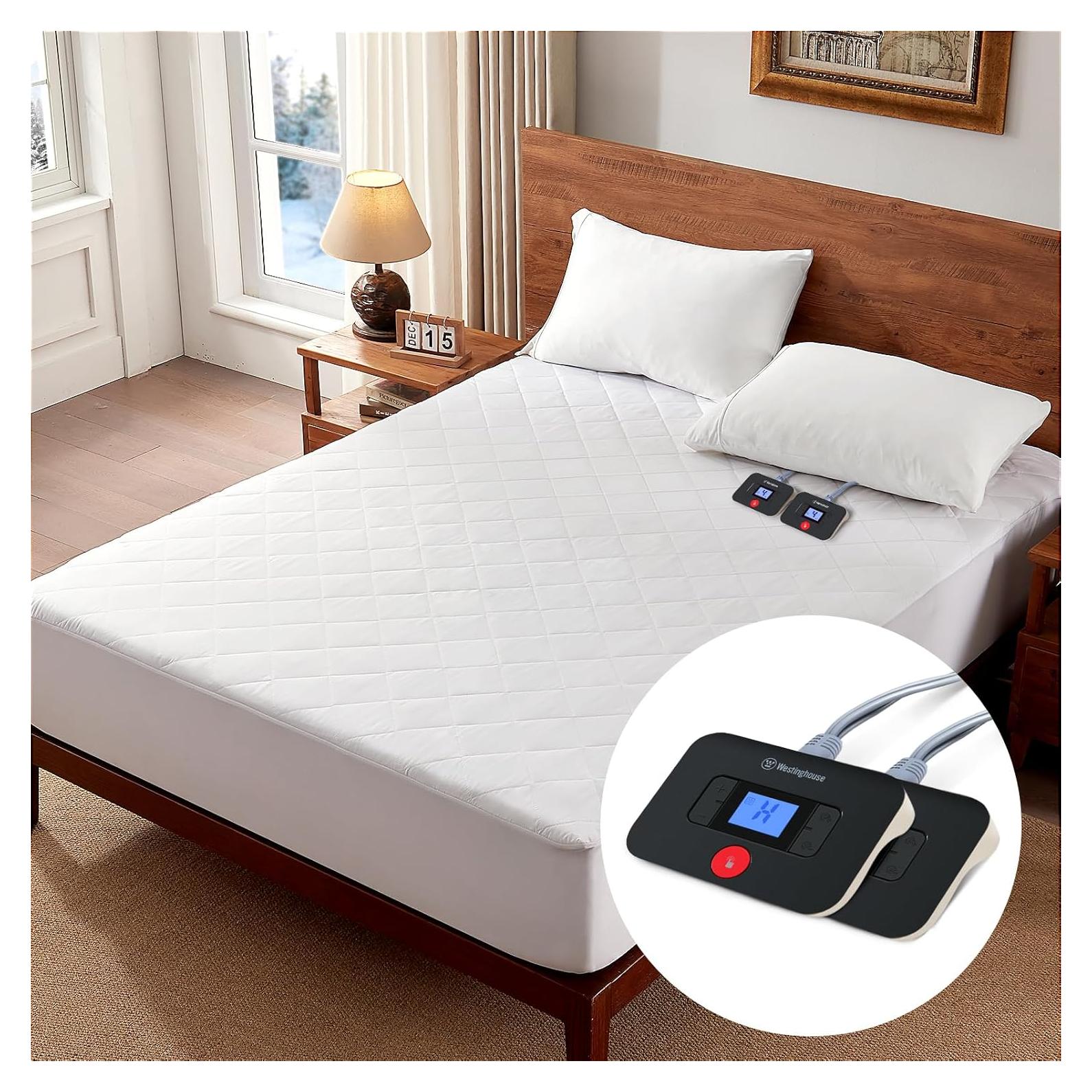 Almohadilla Térmica Queen Size Westinghouse 10 Niveles Calor