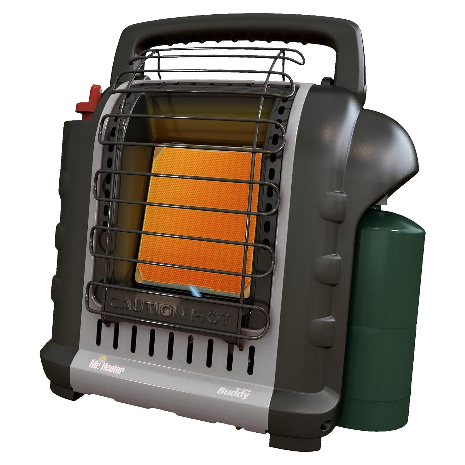 Calentador Portátil Mr. Heater F232017 4000-9000 BTU Gris