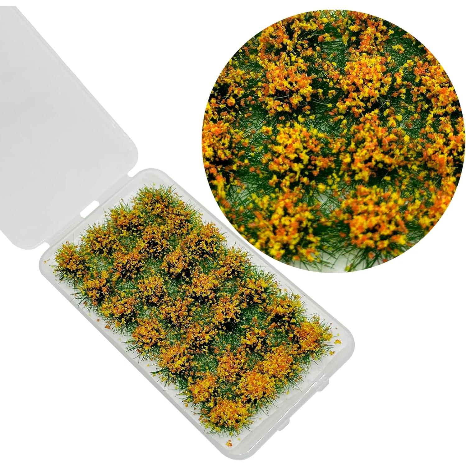 Grupo de Flores Estáticas Cayway 28 PCS Naranja 11 mm