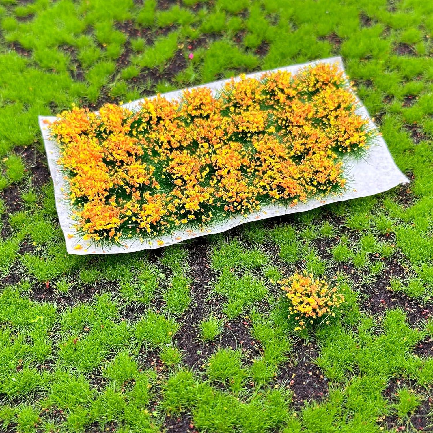 Grupo de Flores Estáticas Cayway 28 PCS Naranja 11 mm