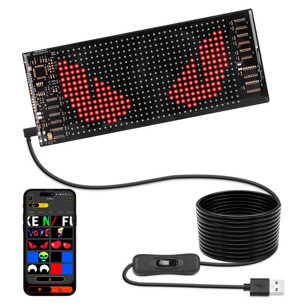 Panel LED Flexible RGB Gelrova 17.78x7.62cm Control APP
