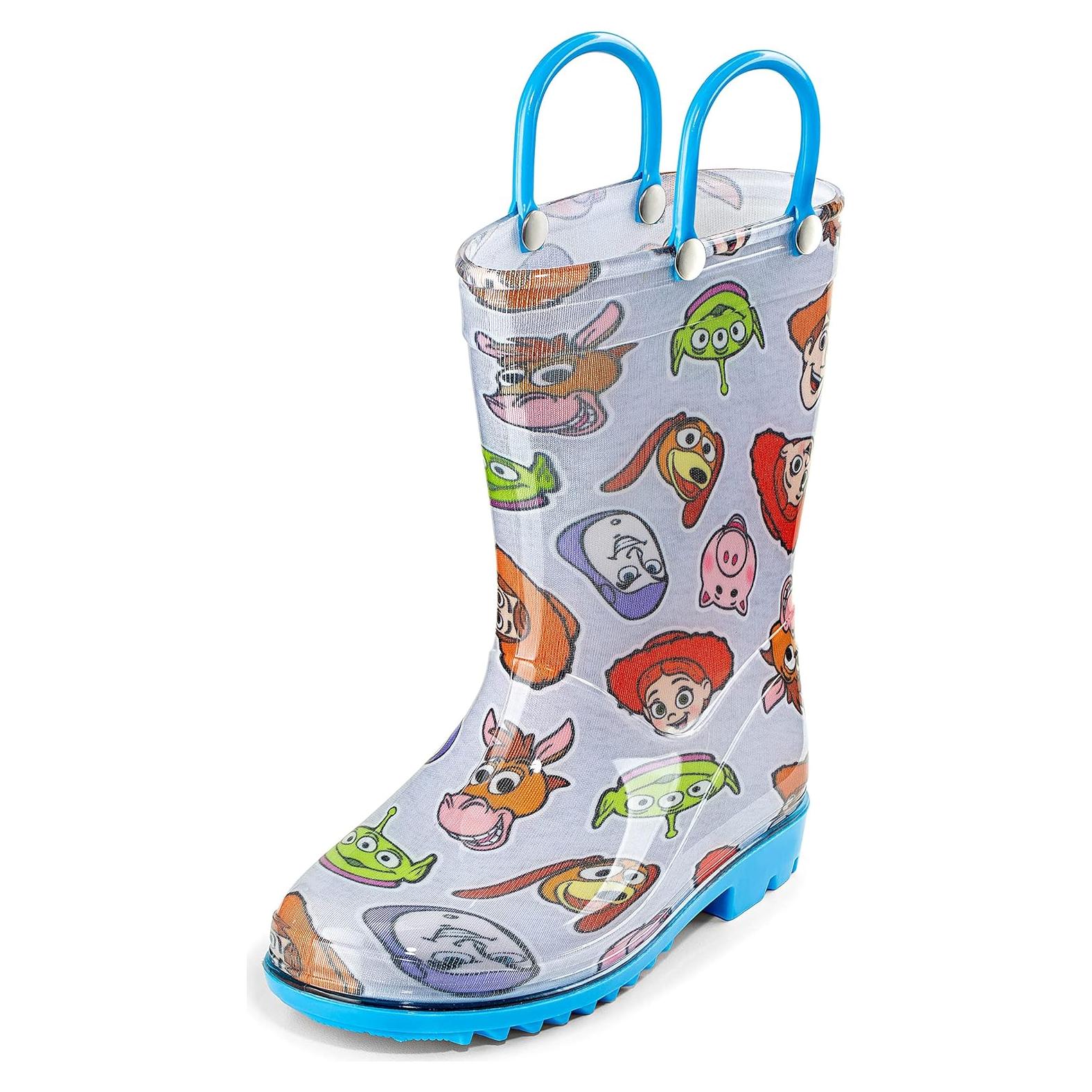 Botas de lluvia impermeables Disney Toy Story para niños