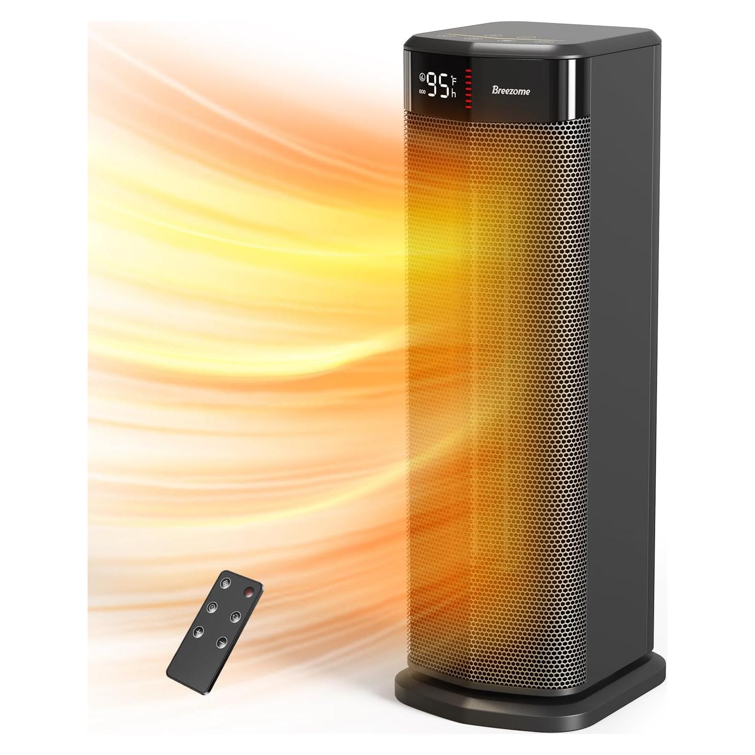 Calefactor Eléctrico BREEZOME MG26QN 1500W Oscilante 90°