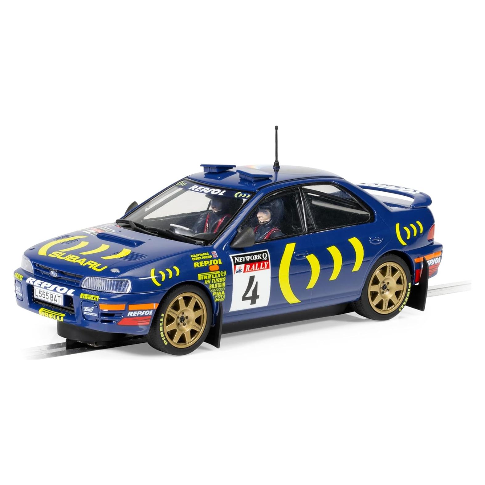Coche Slot Scalextric Subaru Impreza WRX 1:32 C4428