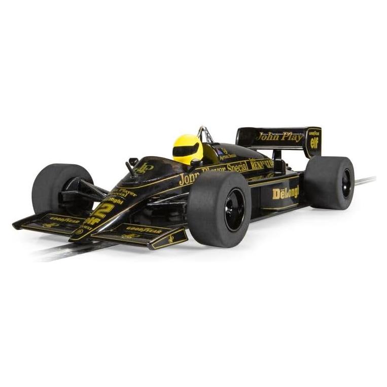 Coche Slot Scalextric Lotus 98T Ayrton Senna 19x10x8.5cm