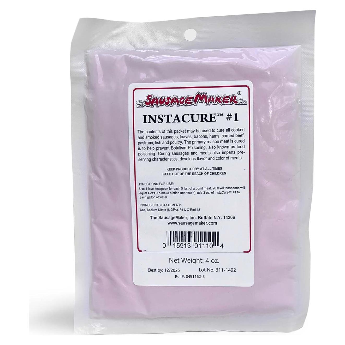 Insta Cure #1 Sal de Curado Rosa 113.4 g The Sausage Maker