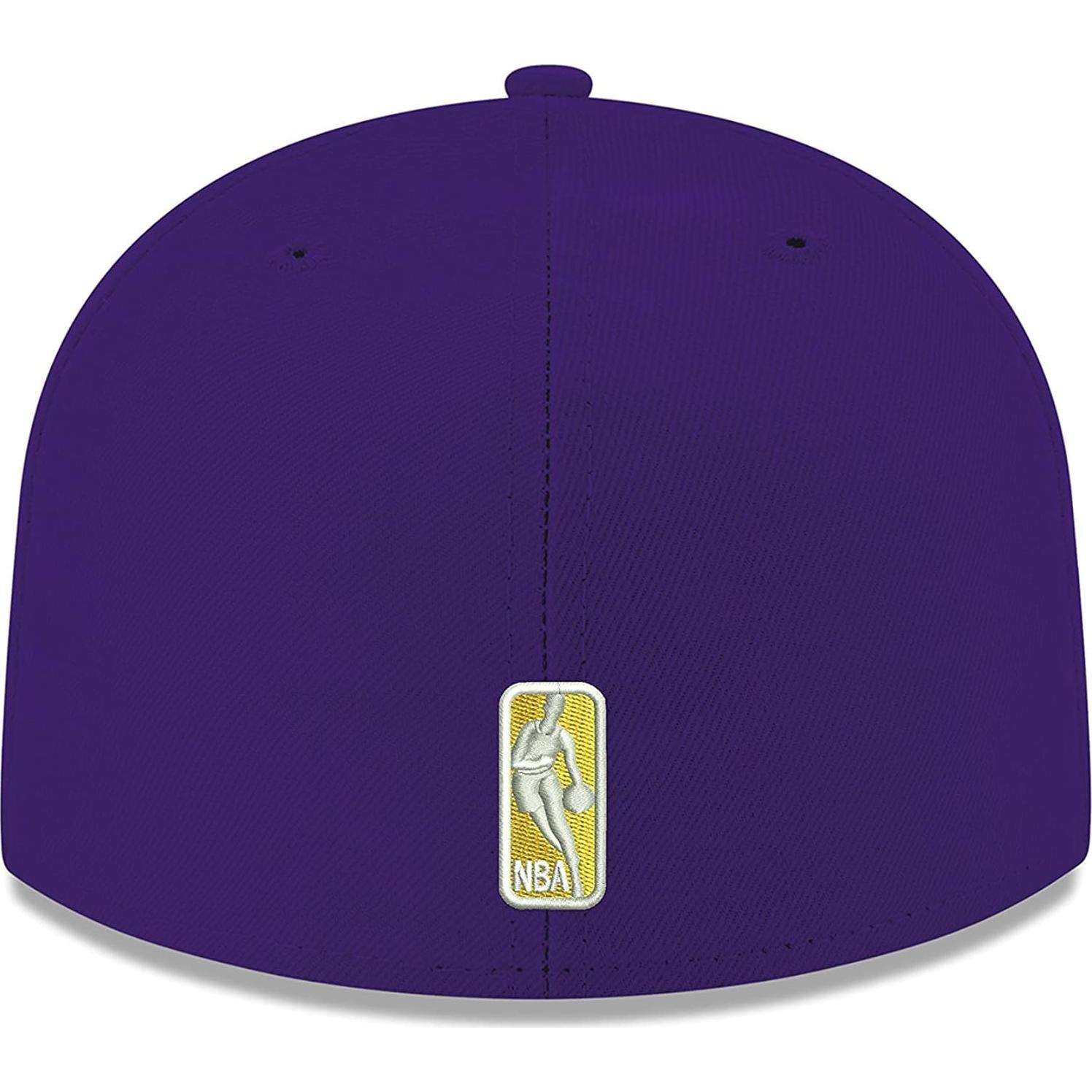 Gorro Ajustado Nueva Era NBA 59FIFTY Lakers Púrpura