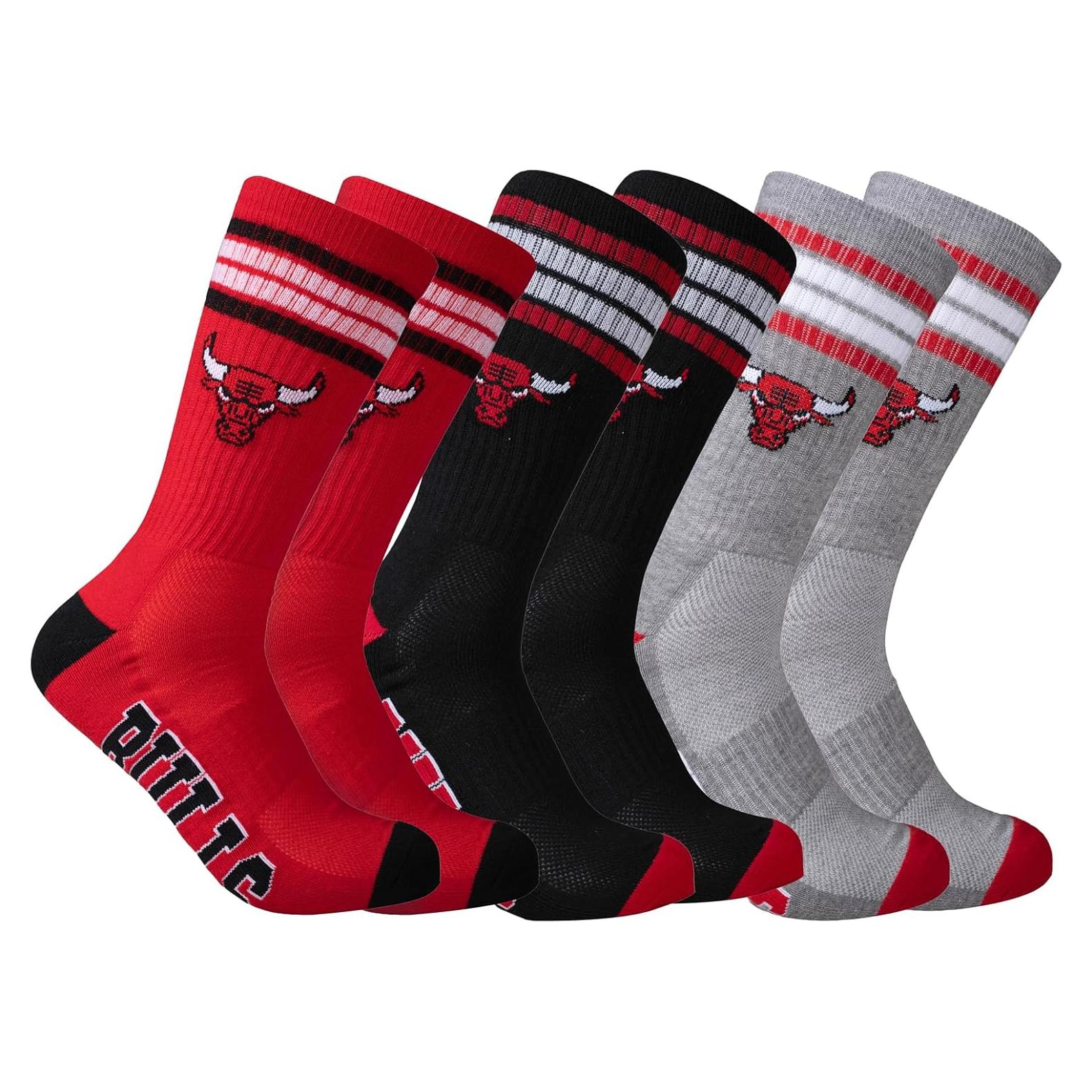 Calcetines Acolchados Ultra Game NBA Juventud Chicago Bulls