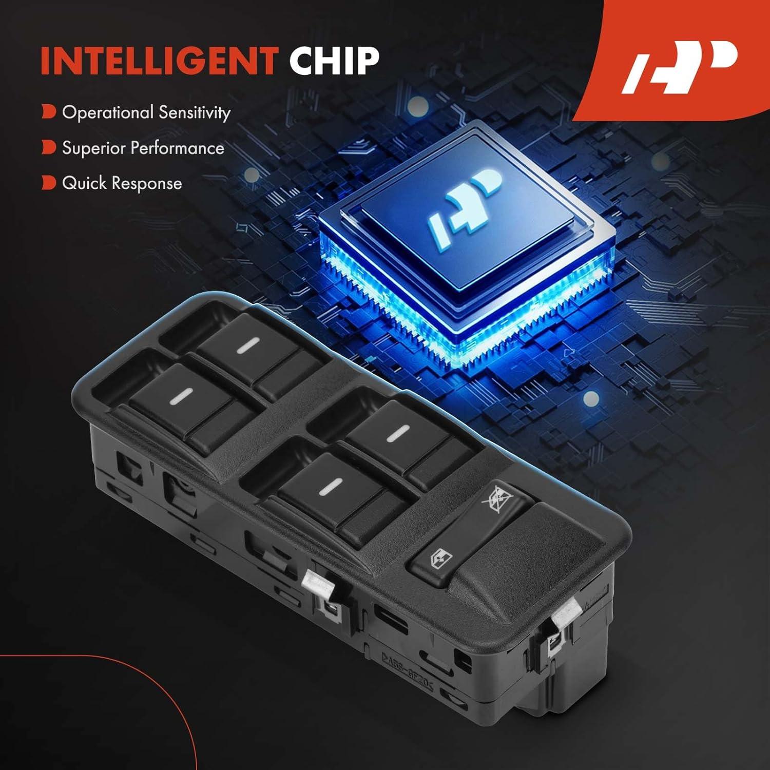 Interruptor Maestro Ventana Eléctrica A-Premium Land Rover