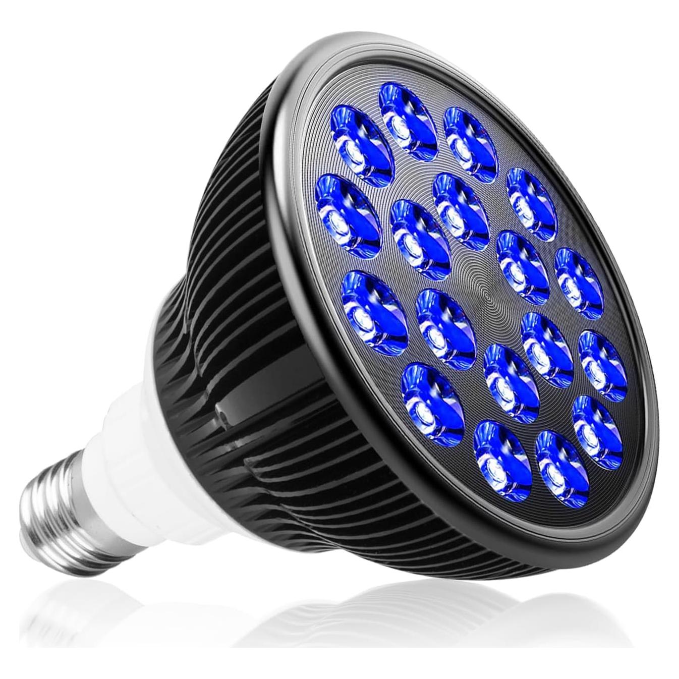 Bombilla de Terapia de Luz Azul Aumtrly 18 LEDs 13.39cm