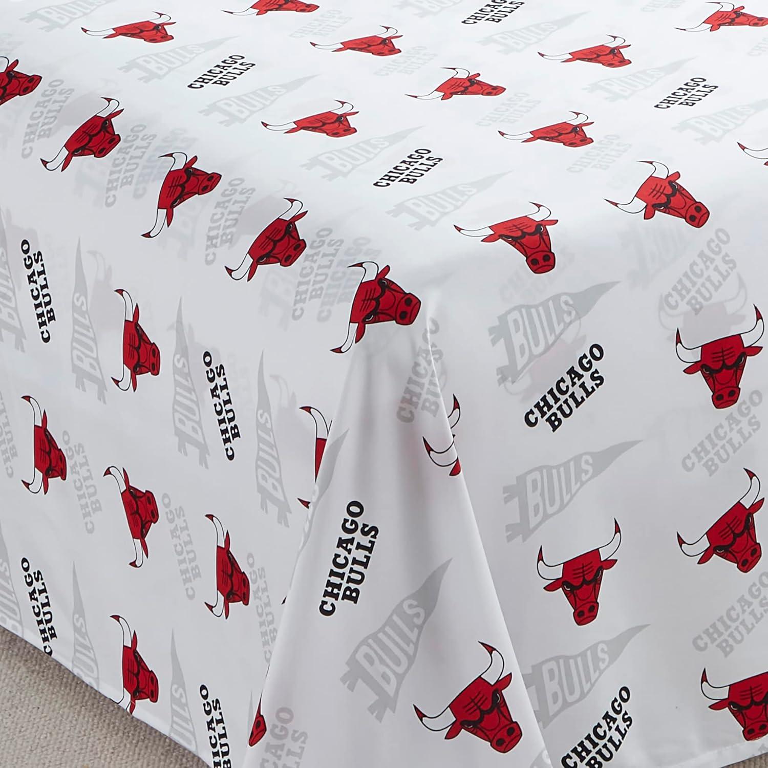 Sábanas Individual NORTHWEST Chicago Bulls Microfibra Suave