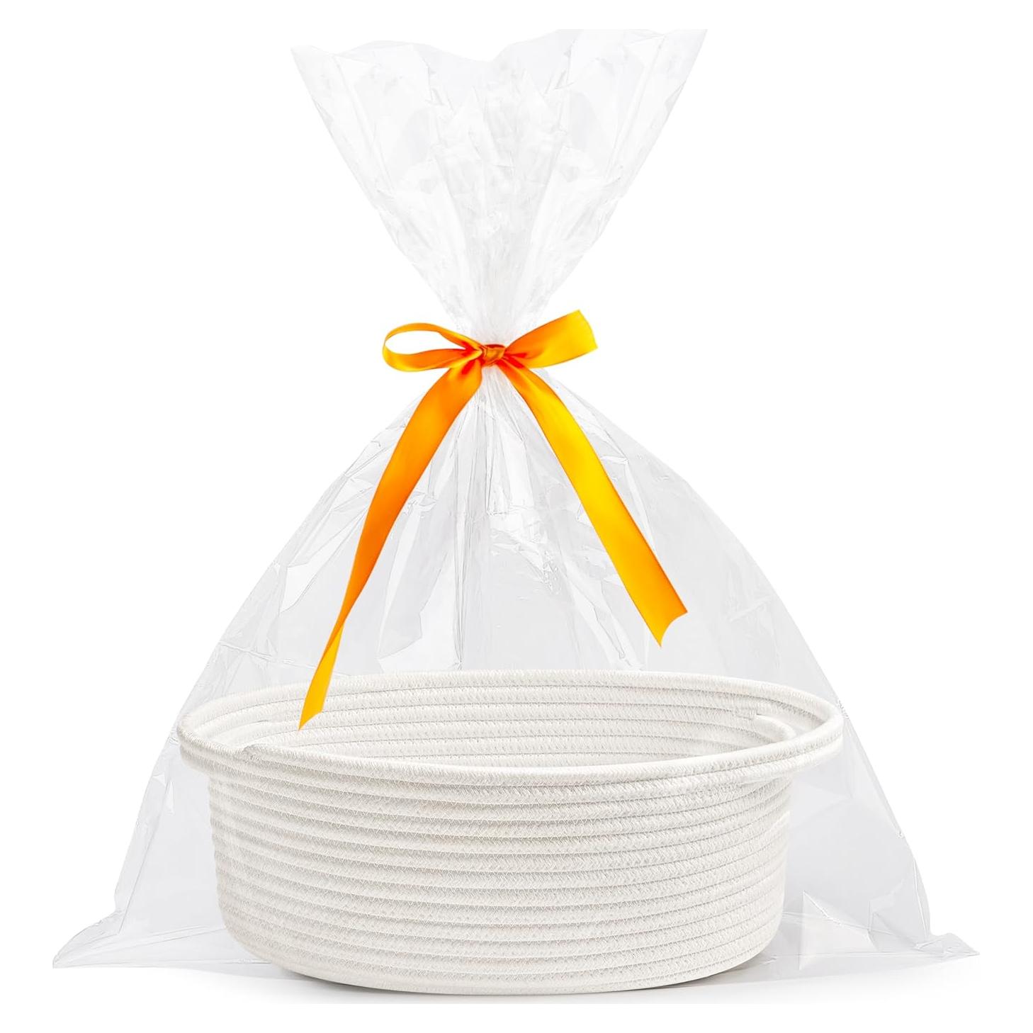 Canasta Tejida Pro Goleem 30x20x12 cm para Almacenamiento