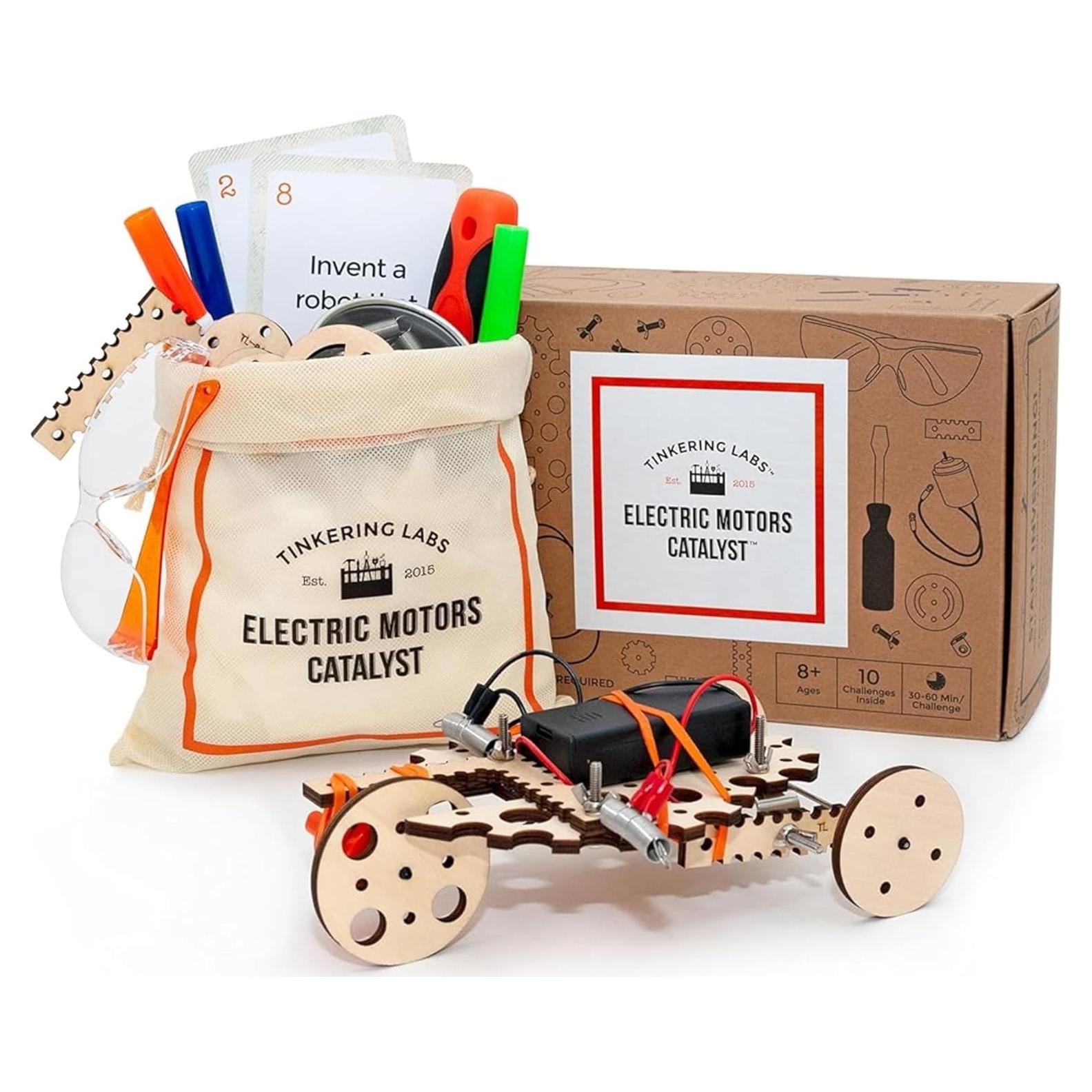 Kit de Robótica Tinkering Labs TL002 | 50 Piezas | 10 Proyectos