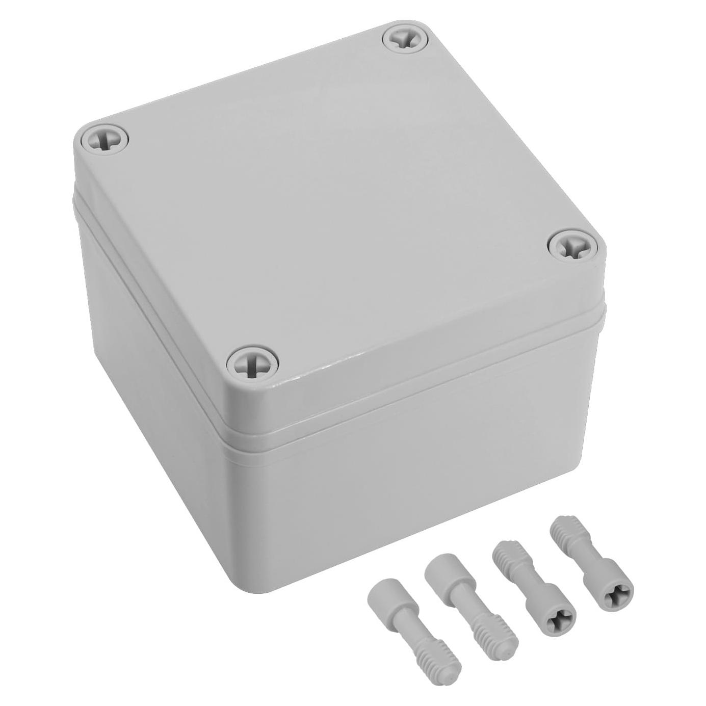 Caja de Conexiones IP67 LeMotech 100x100x75mm Gris