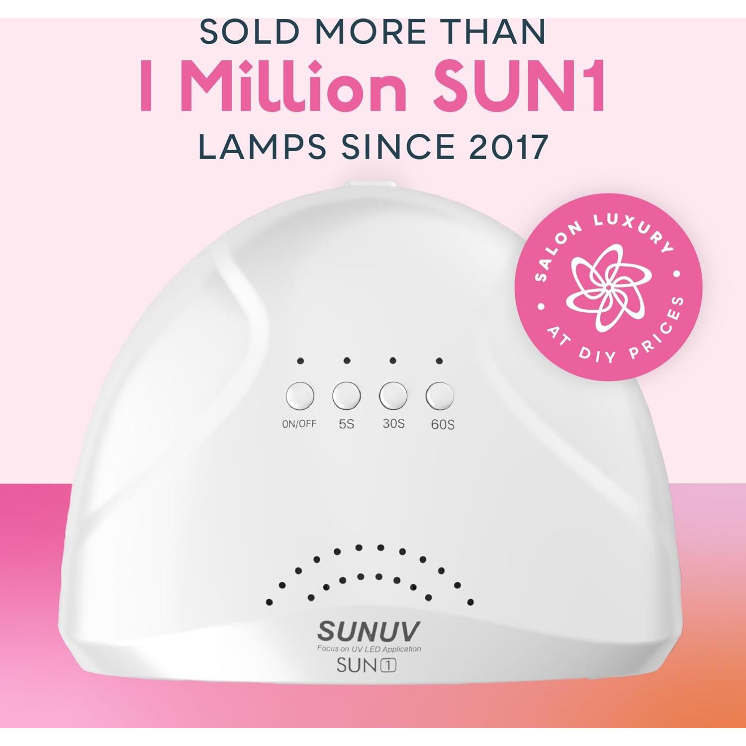 Lámpara UV LED SUNUV SUNONE 48W con 3 Temporizadores