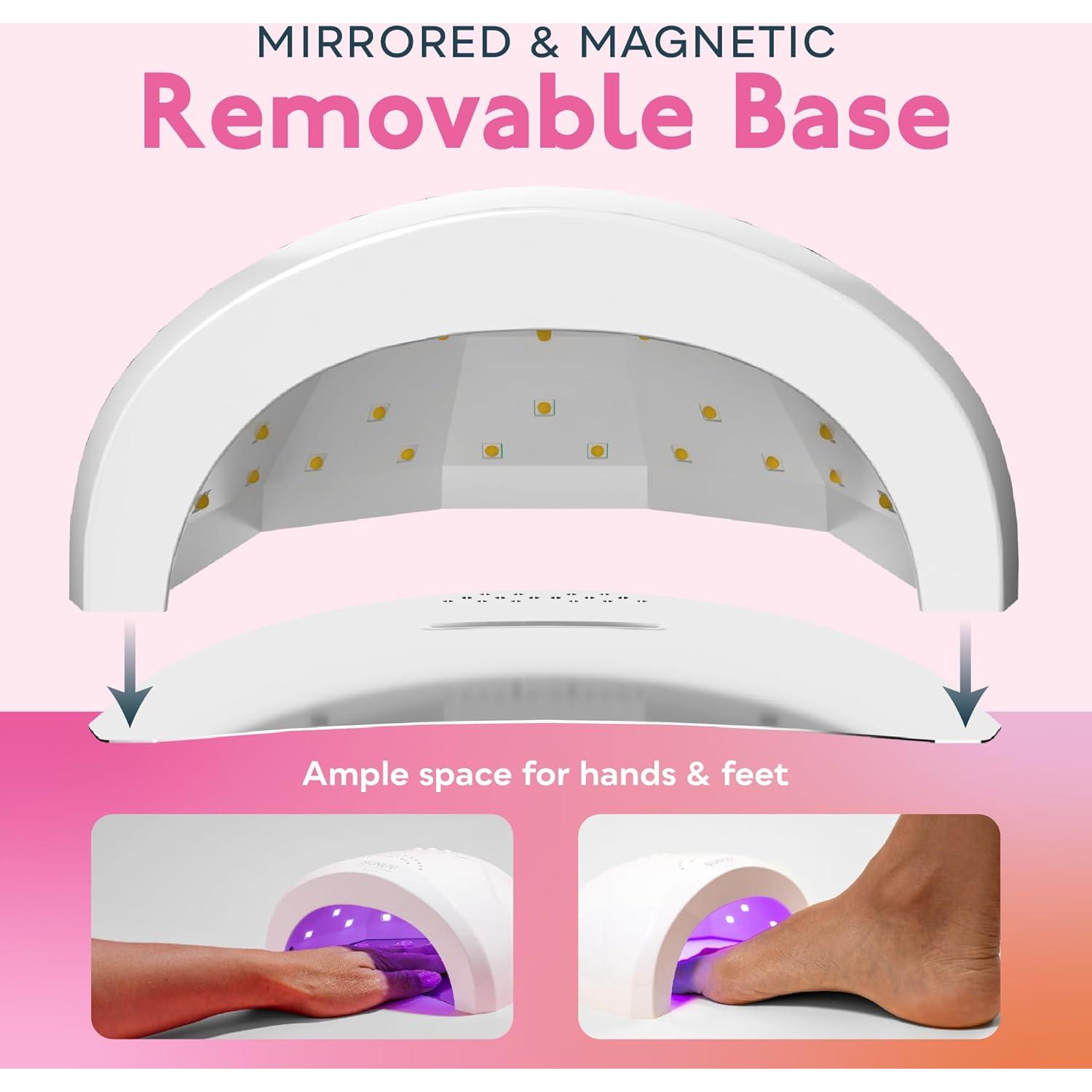 Lámpara UV LED SUNUV SUNONE 48W con 3 Temporizadores