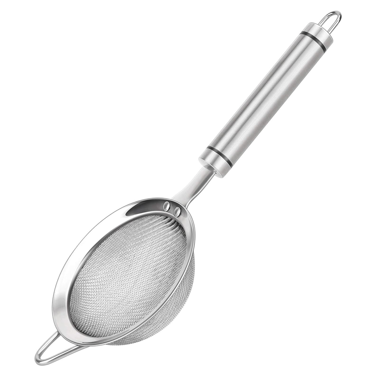 Colador de Malla Fina SUNWUKIN 8.5 cm Acero Inoxidable