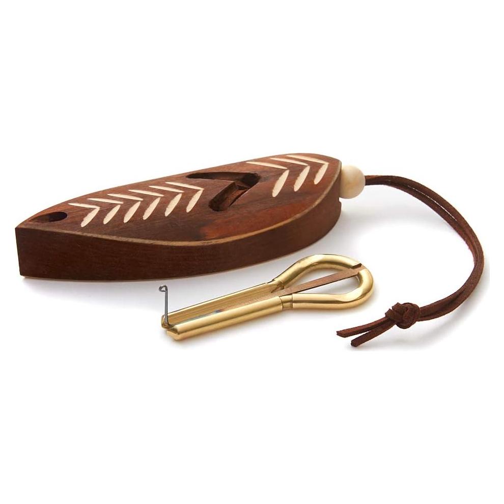 Arpa de boca MUARO modelo Jaw Harp 01 en estuche de madera