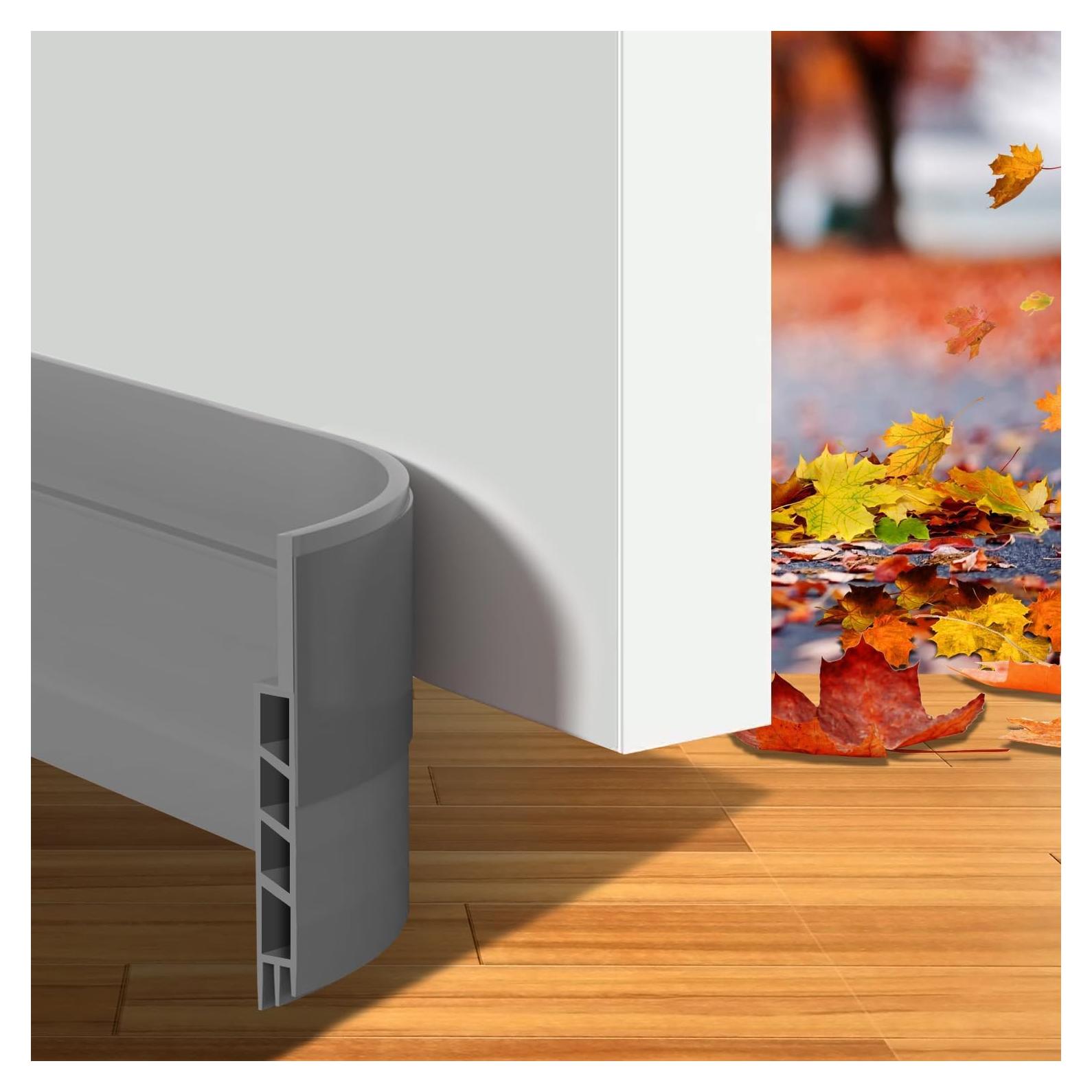 Barrera de Corrientes Suptikes 2 Pack Aislante Gris 94 cm