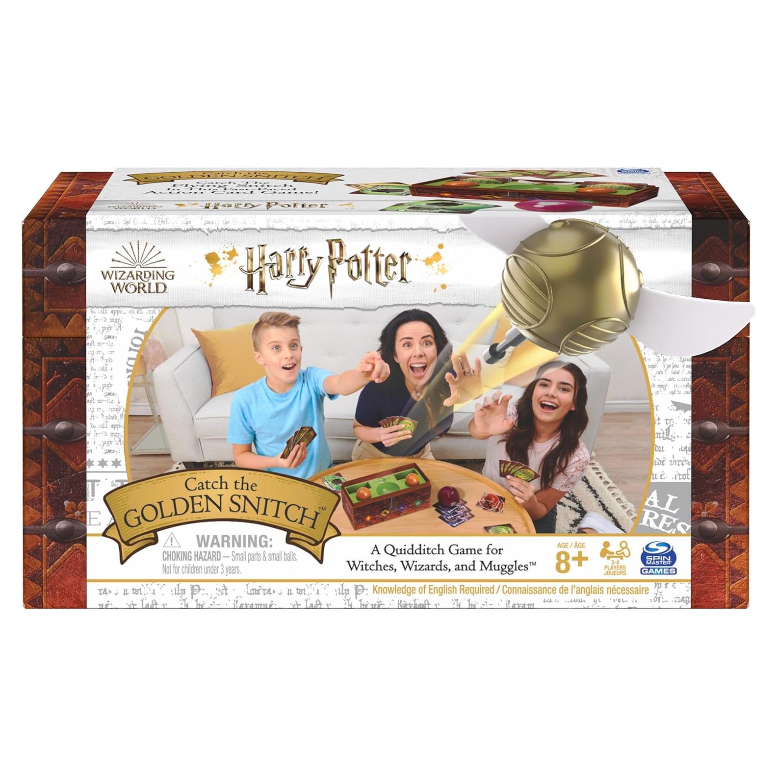Juego de Mesa Harry Potter Atrapa la Snitch Dorada 8+