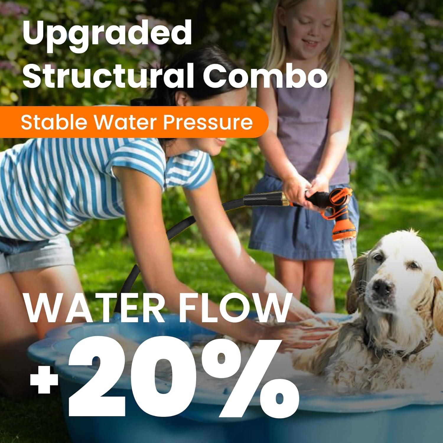 Carrete de Manguera Retráctil Giraffe Tools 23.77m Soporte Metal