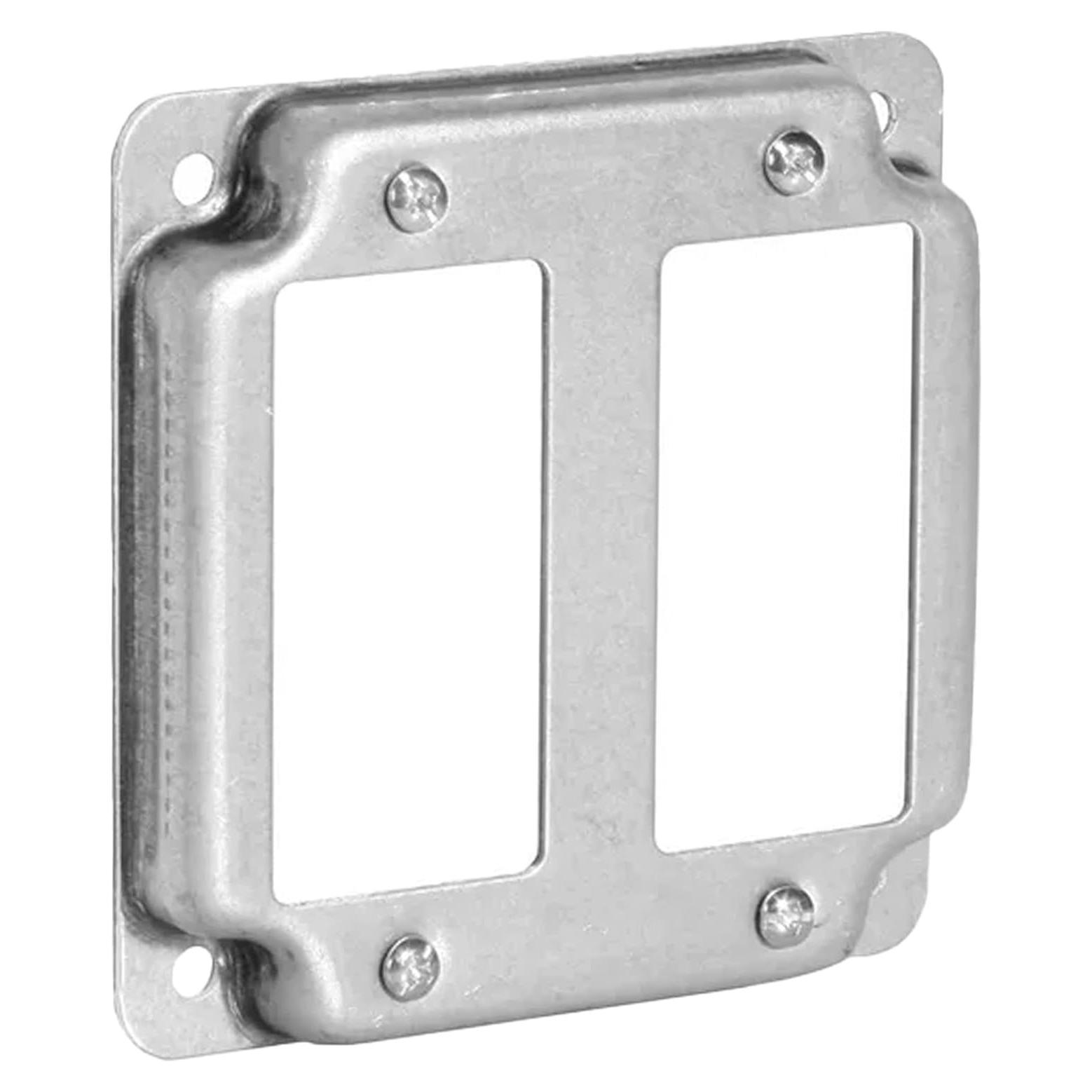 Tapa Eléctrica 4" Airmont AP-12094 2-Gang Acero Galvanizado