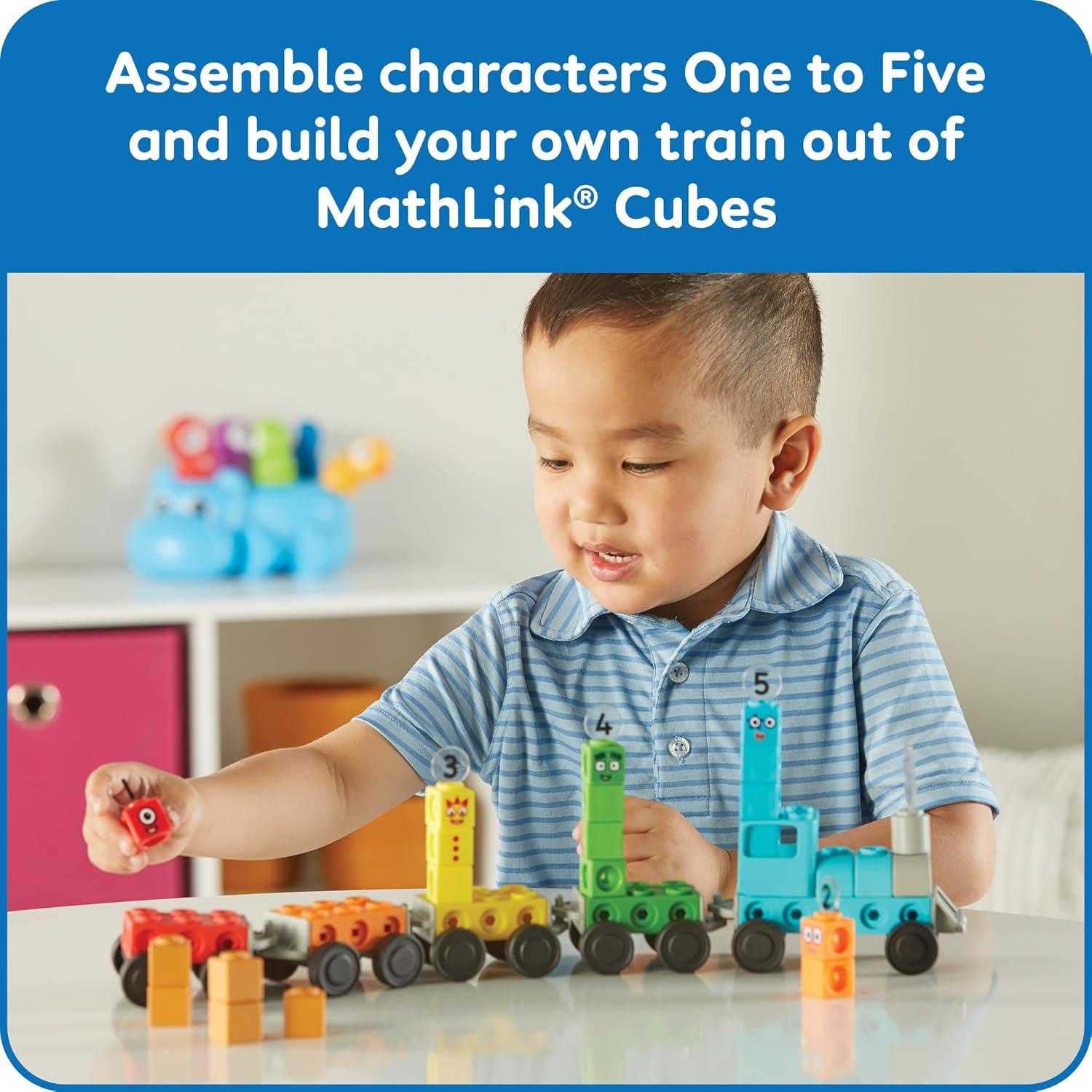 Conjunto de Actividades Cubos MathLink hand2mind Tren