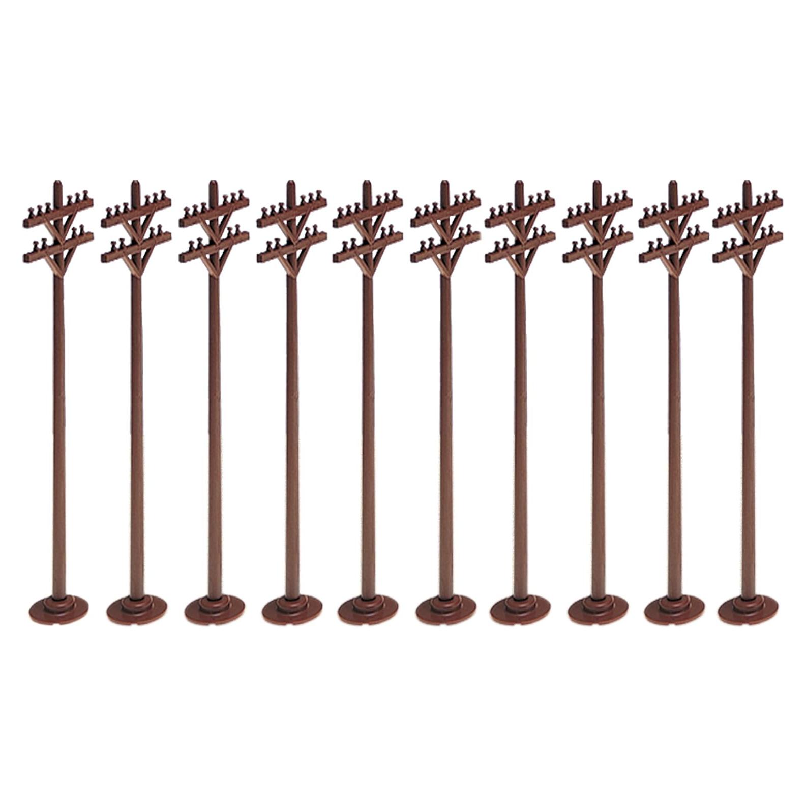 Accesorios de tren Lionel Set 10 Postes de Teléfono