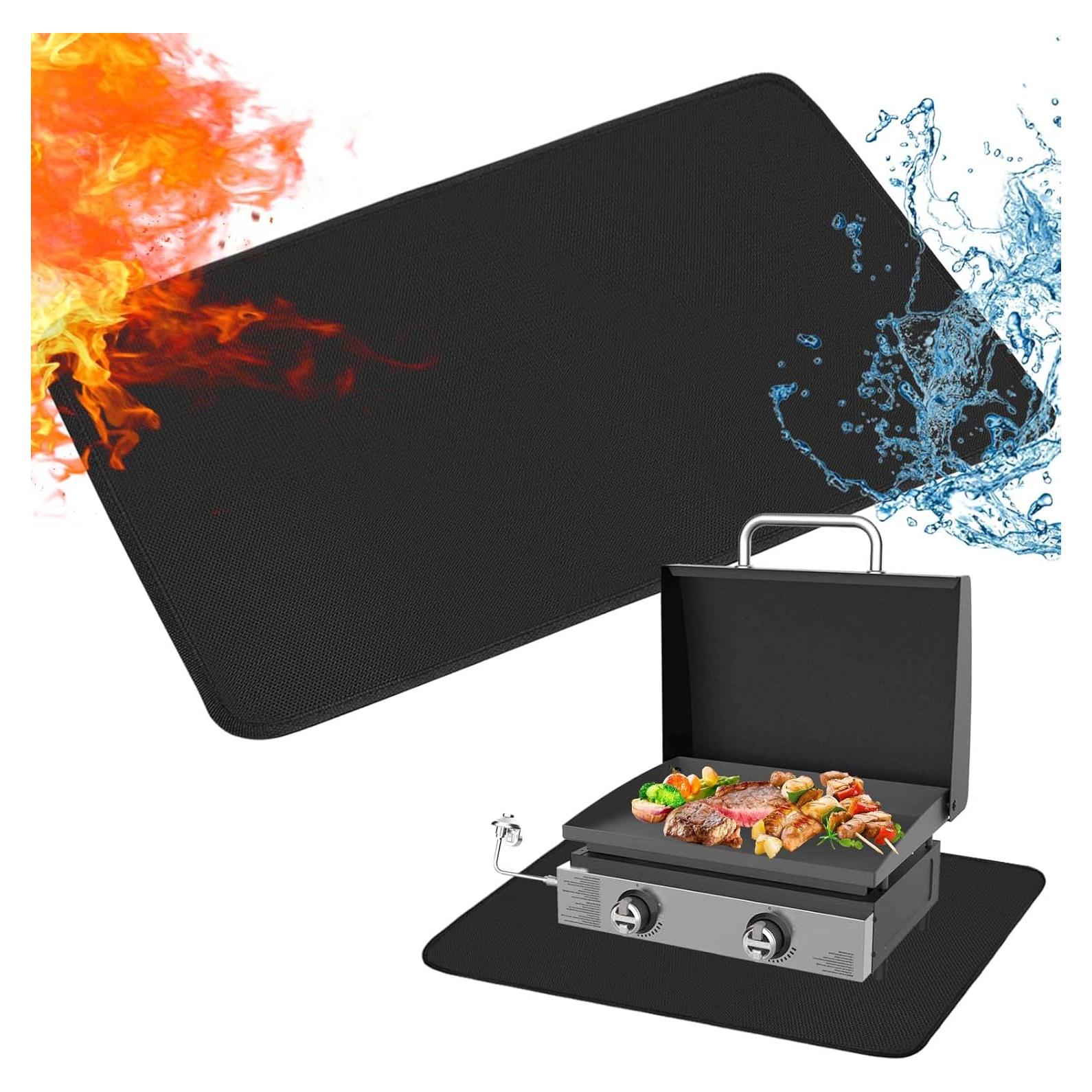 Alfombrilla Resistente al Calor Tohonfoo 61x79cm para Parrilla