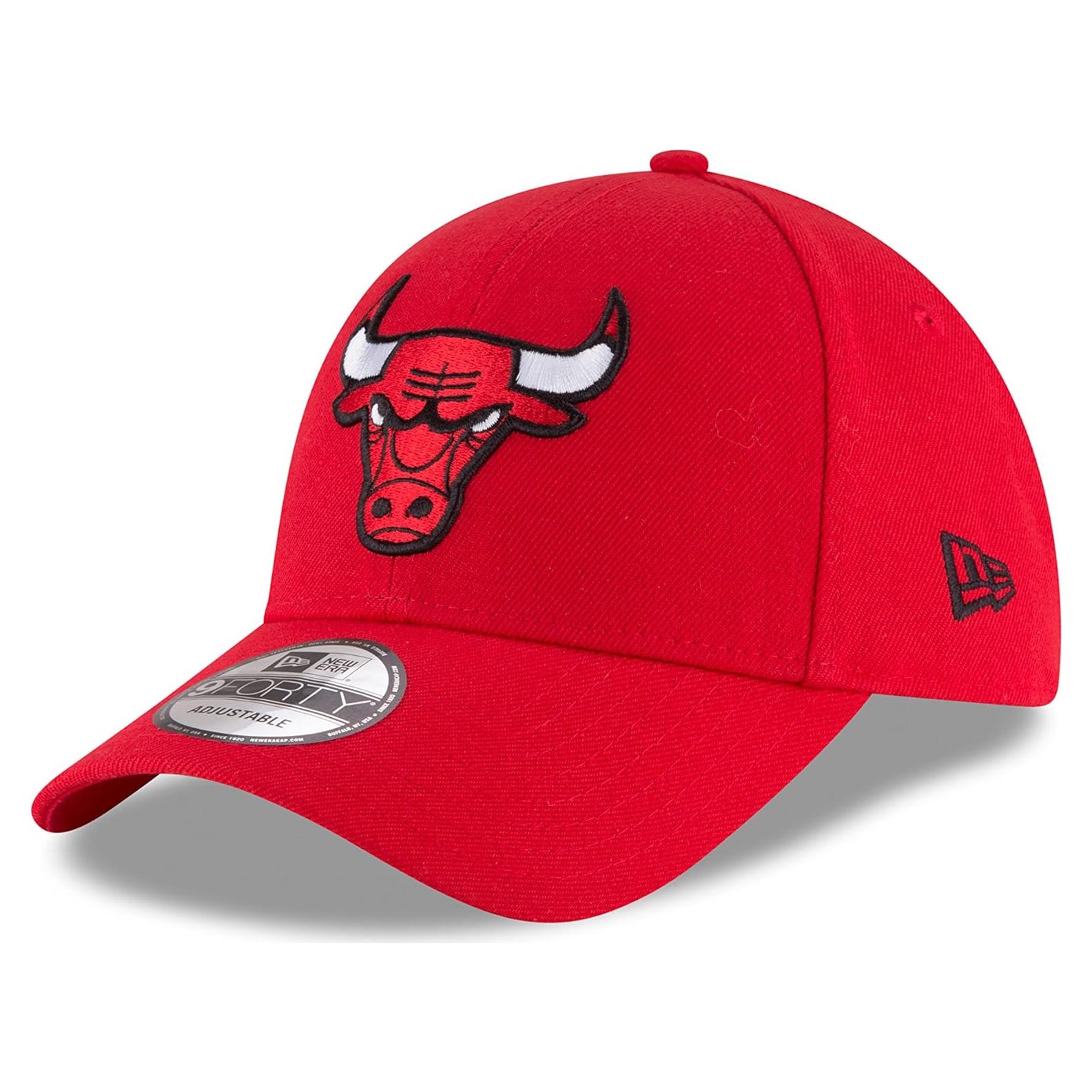 Gorra Ajustada New Era NBA Chicago Bulls Cuero Sintético