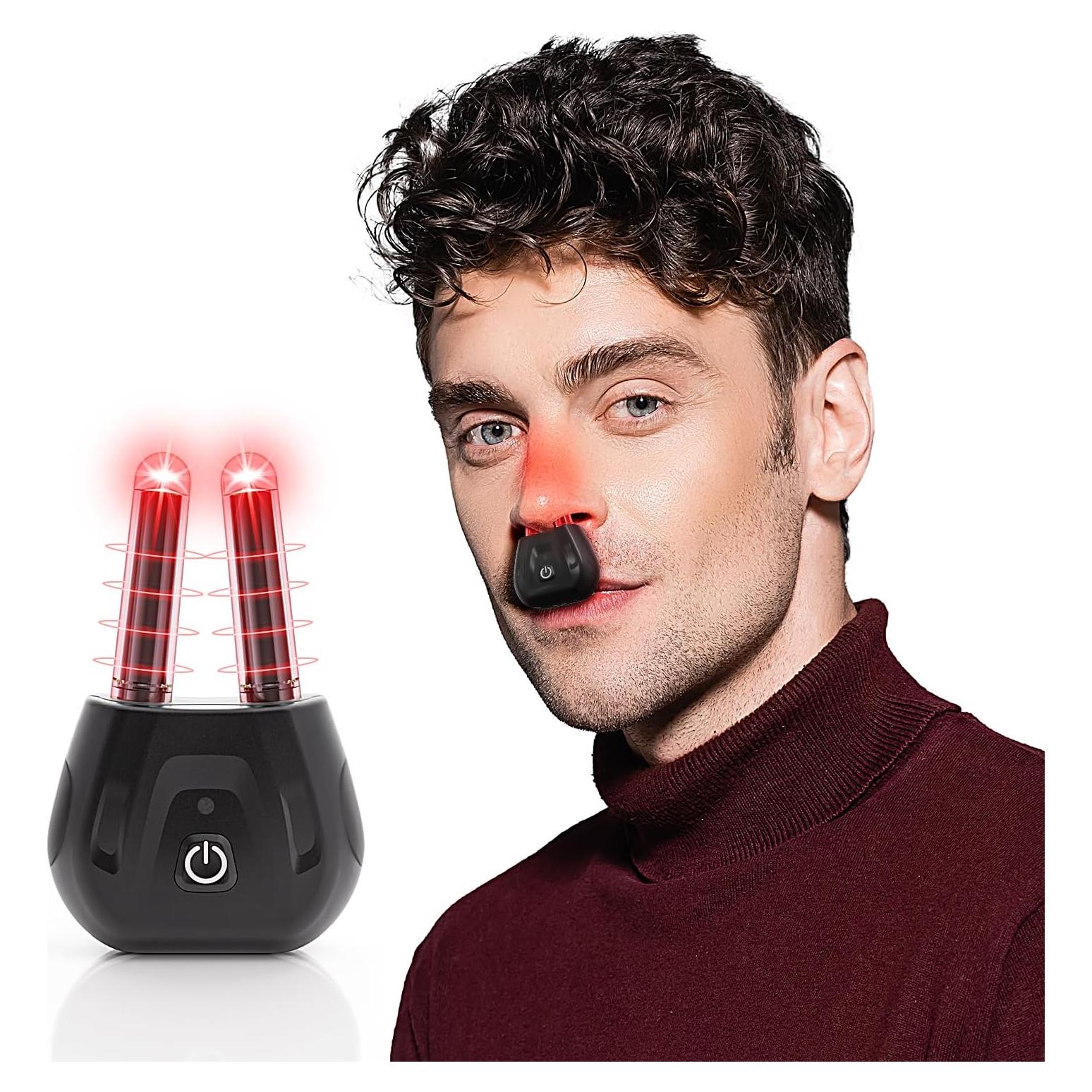 Terapia de Luz Roja Portátil Scienlodic - Inhalador Nasal Infrarrojo