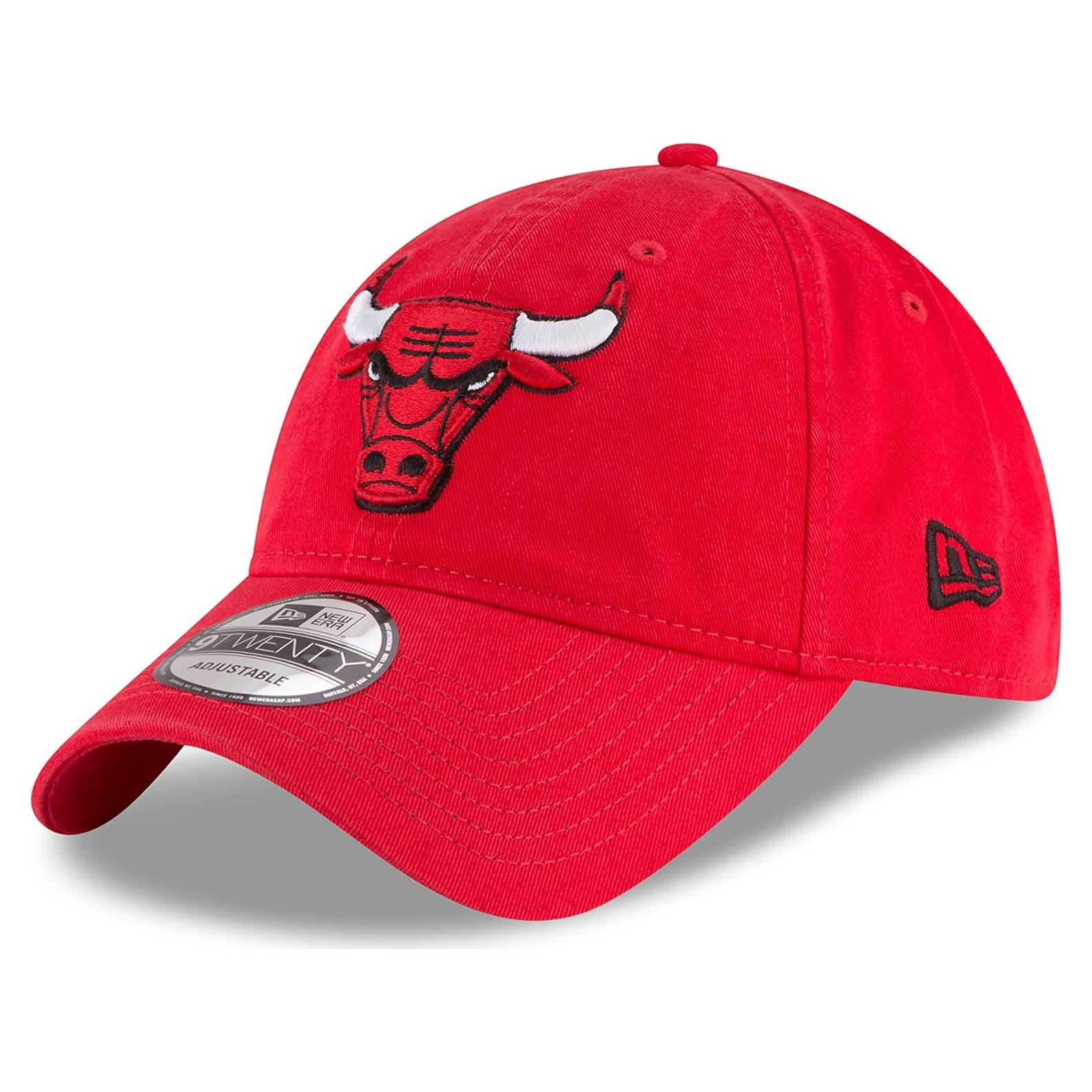 Gorro Ajustable New Era Chicago Bulls 9Twenty Rojo