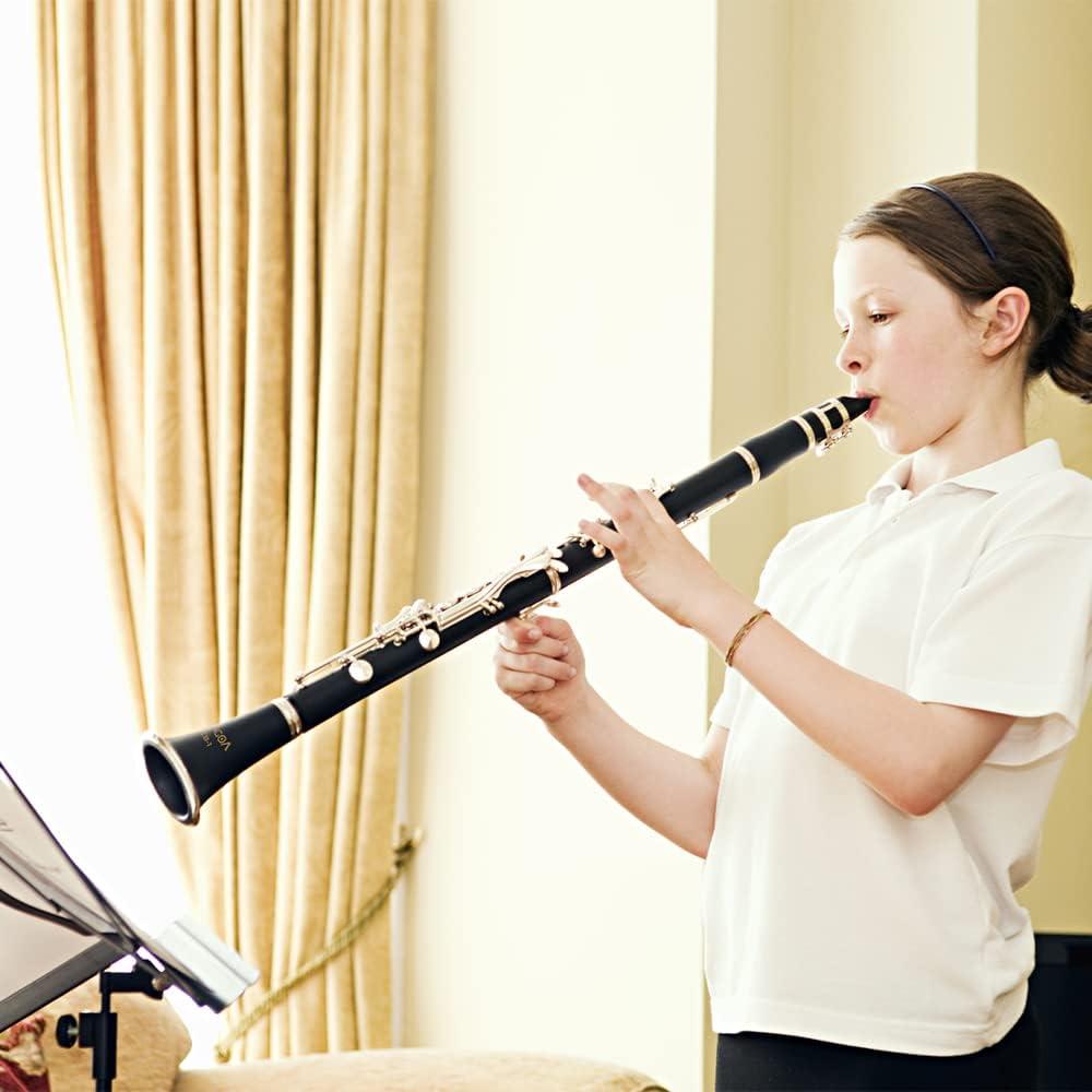 Clarinete Bb Vangoa para Principiantes con Estuche y Accesorios