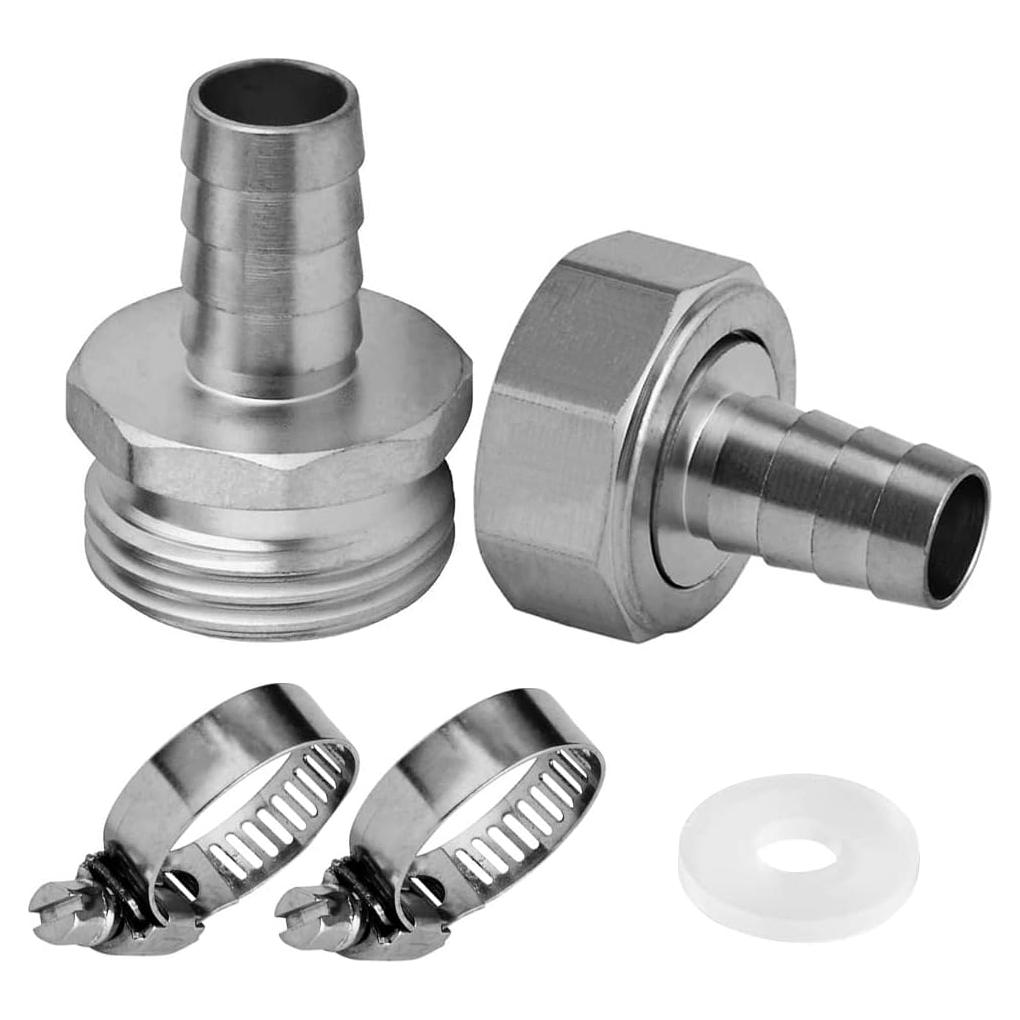 Kit de Reparación de Manguera Fitvell 1/2" Barb a 3/4" GHT