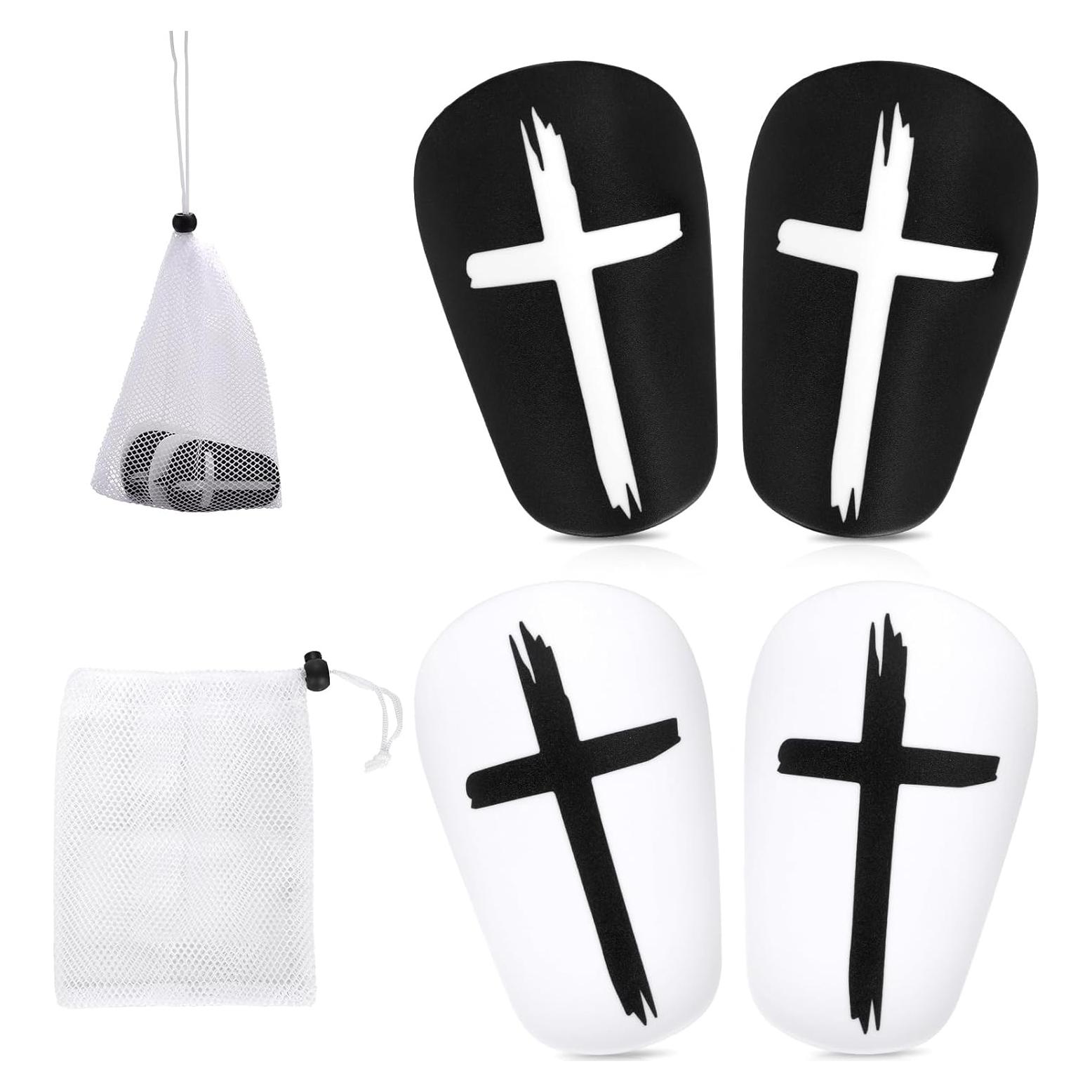 Espinilleras de Fútbol NQEUEPN 8x5 cm Protección Mini