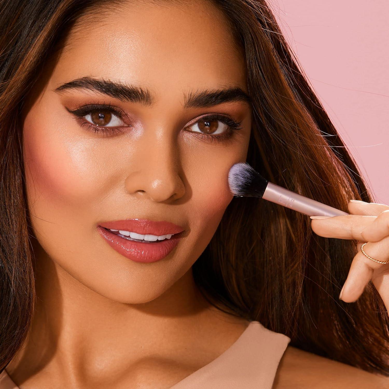 Brocha de Maquillaje Real Techniques RT 402 para Polvo Fijador