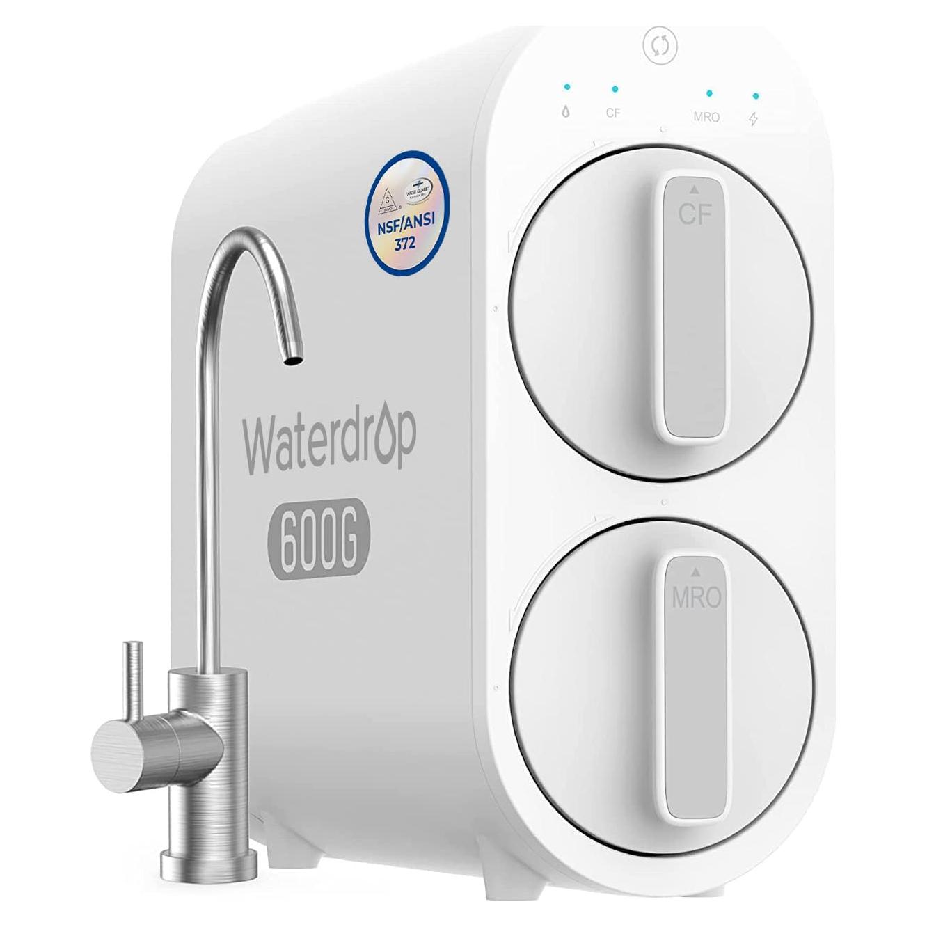 Sistema de Ósmosis Inversa Waterdrop G2P600 600 L/día 7 etapas