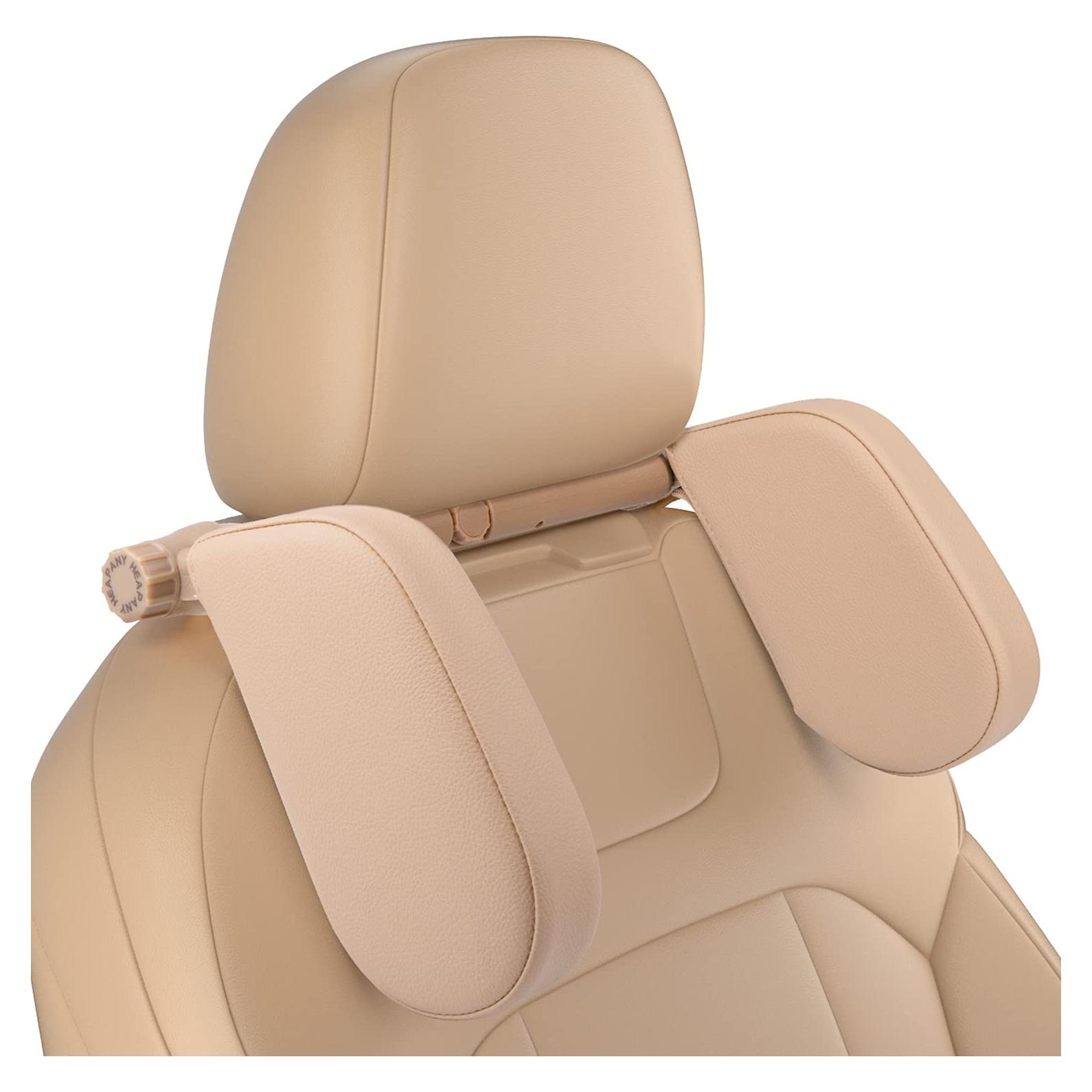 Almohada de Reposacabezas JZCreater Ajustable 180° Beige