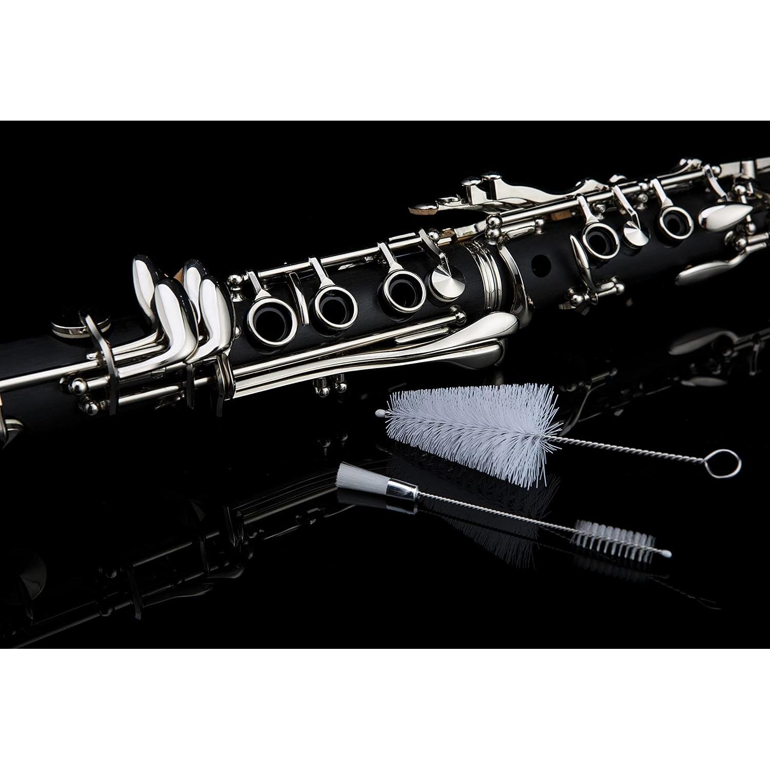 Clarinete Bb Profesional Glory GLY-PBK Ebonita Accesorios