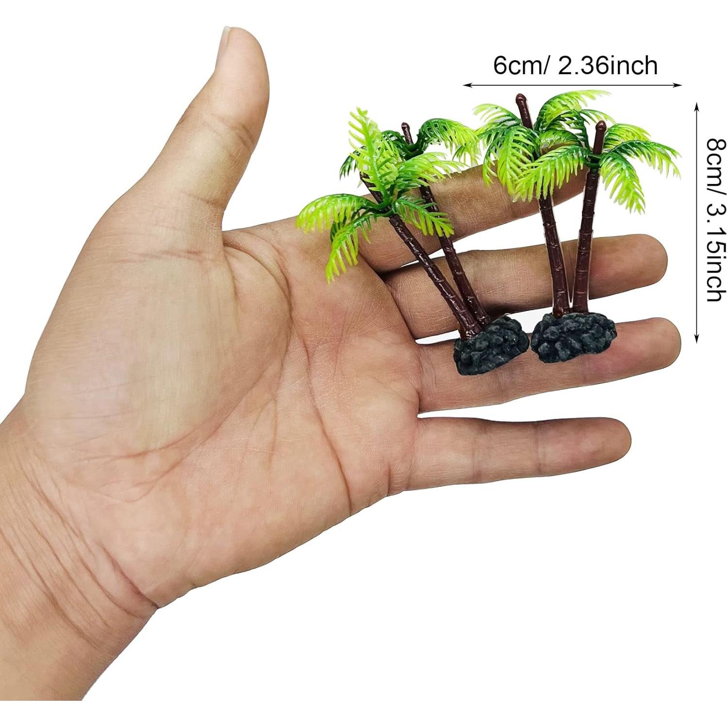 Árboles Miniatura Woohome - 3 PCS para Escenografía DIY