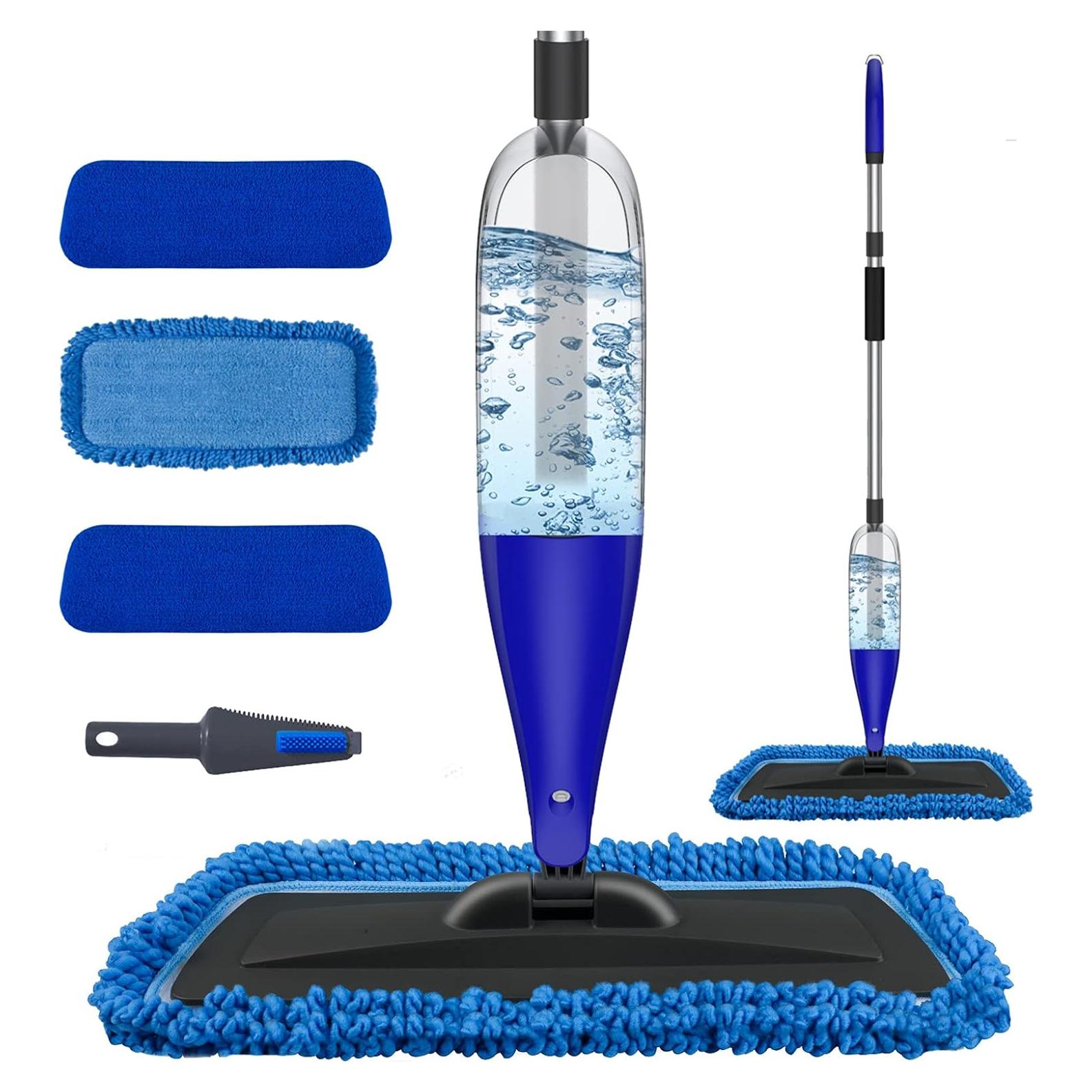 Mopa Pulverizadora CLDREAM 800ml con 3 Almohadillas Microfibra