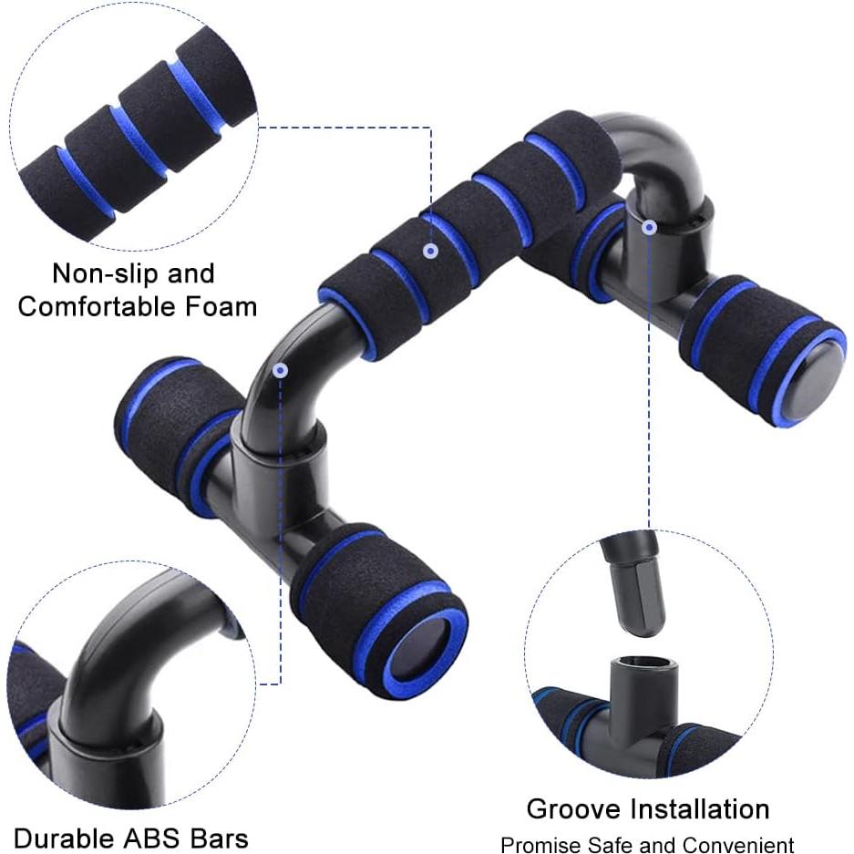 Tabla de Flexiones LangRay Plegable con Bandas de Resistencia